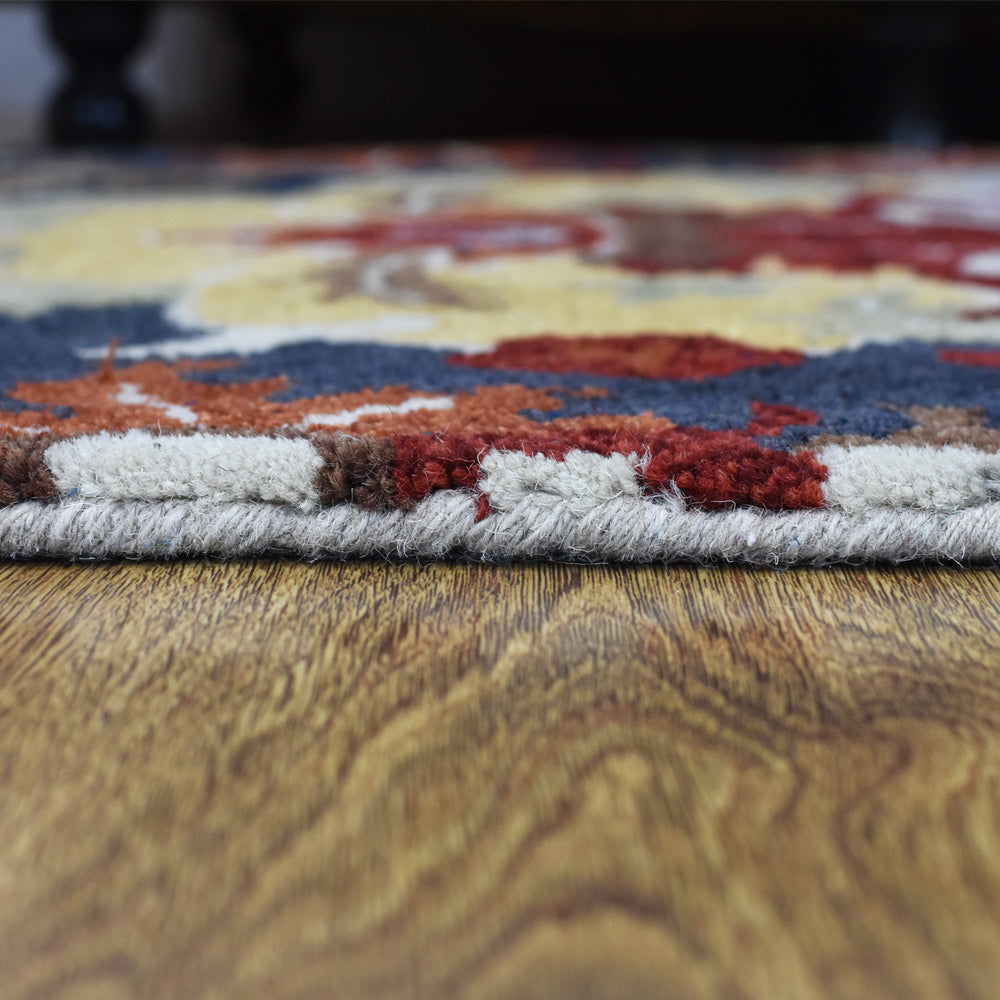 Jeevan Hand Tufted Wool Area Rug