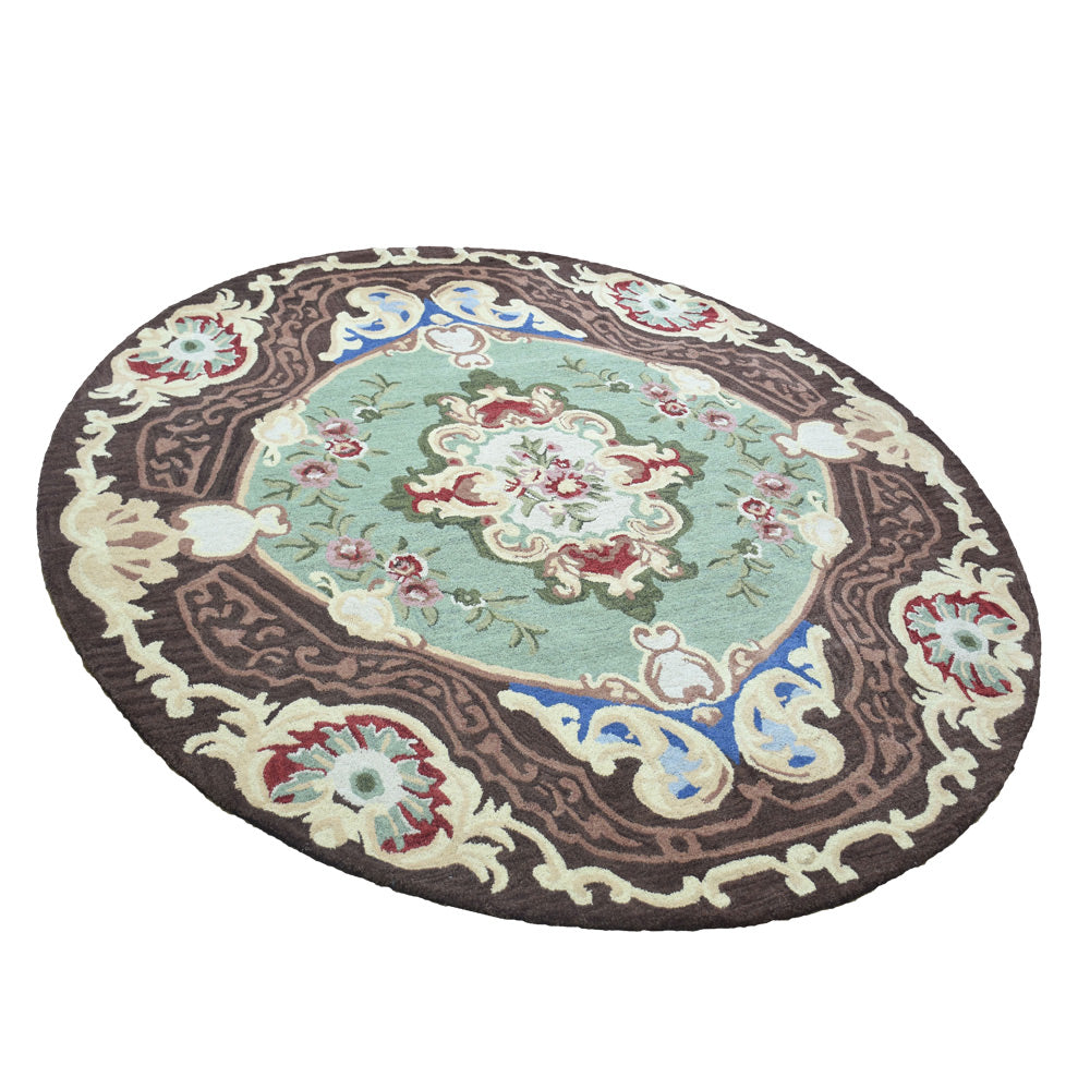 Meenakari Hand Tufted Oriental Rug