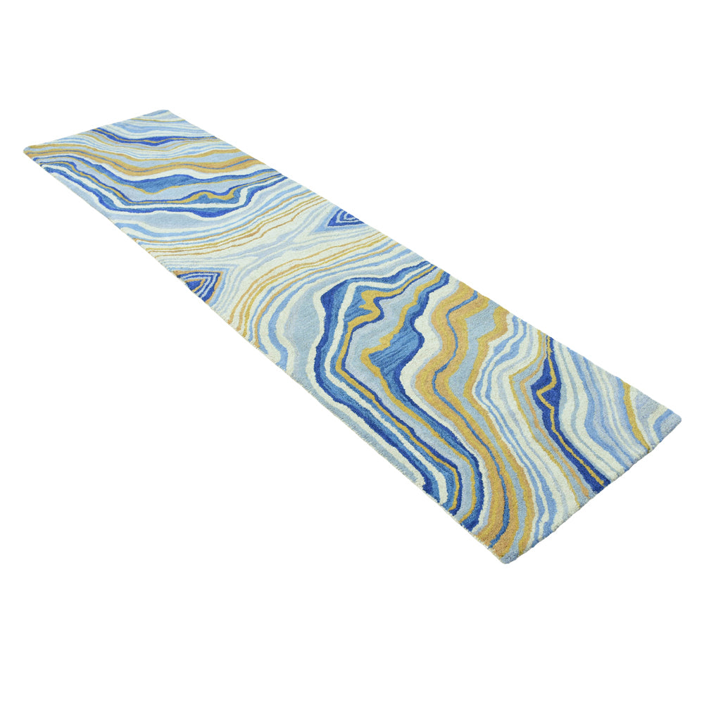 Ripple Hand Tufted Abstract Area Rug