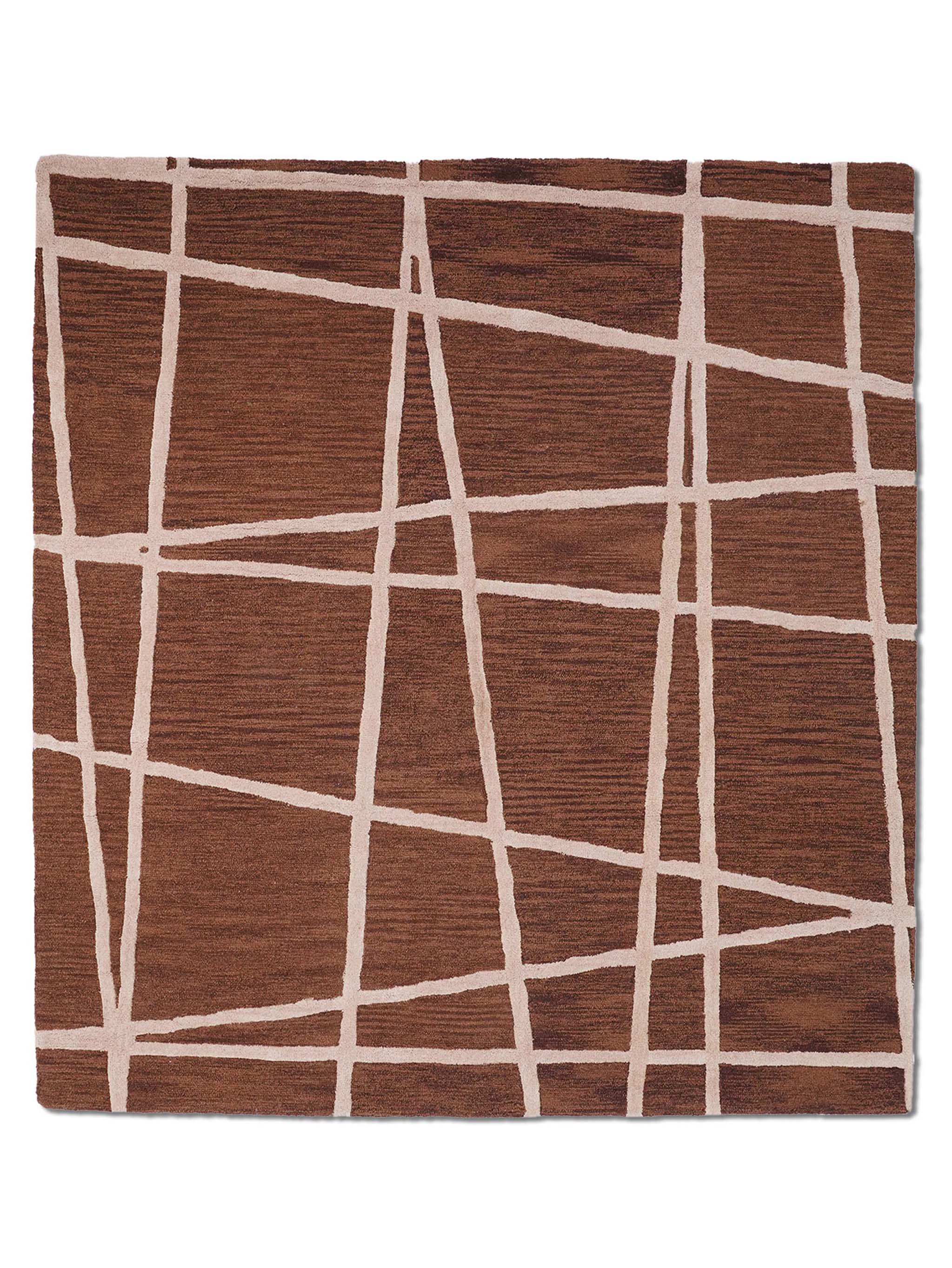 Interlace Hand Tufted Wool Rug