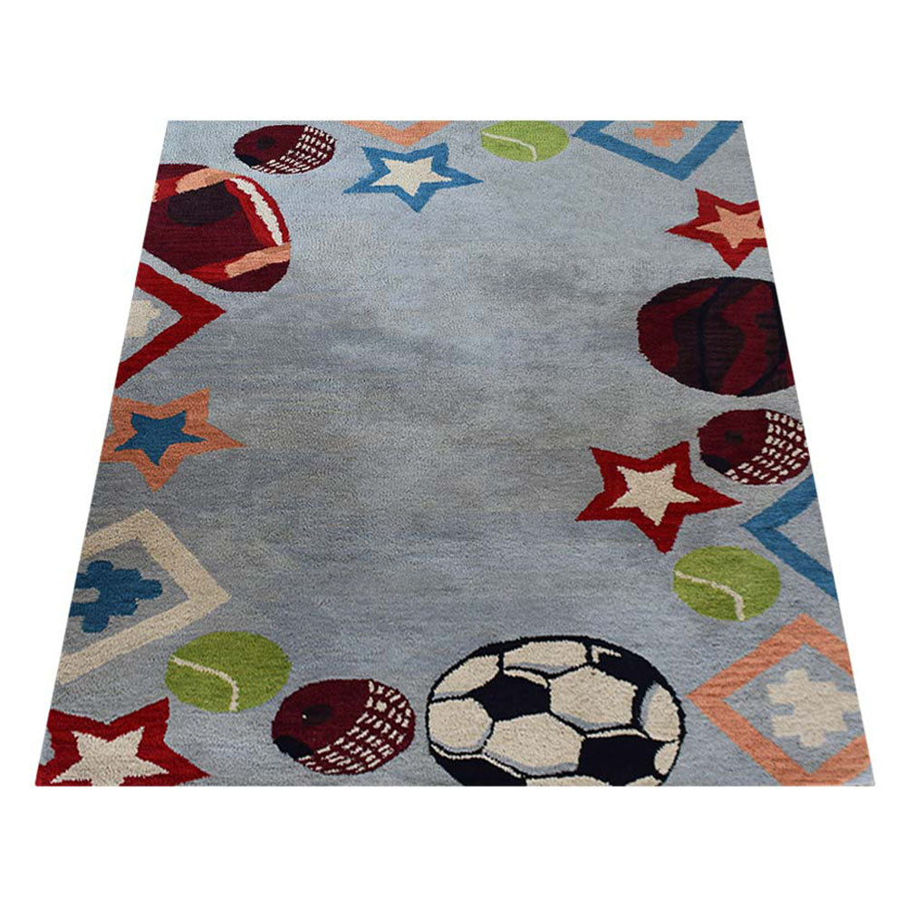 All-Star Sports Wool Rug