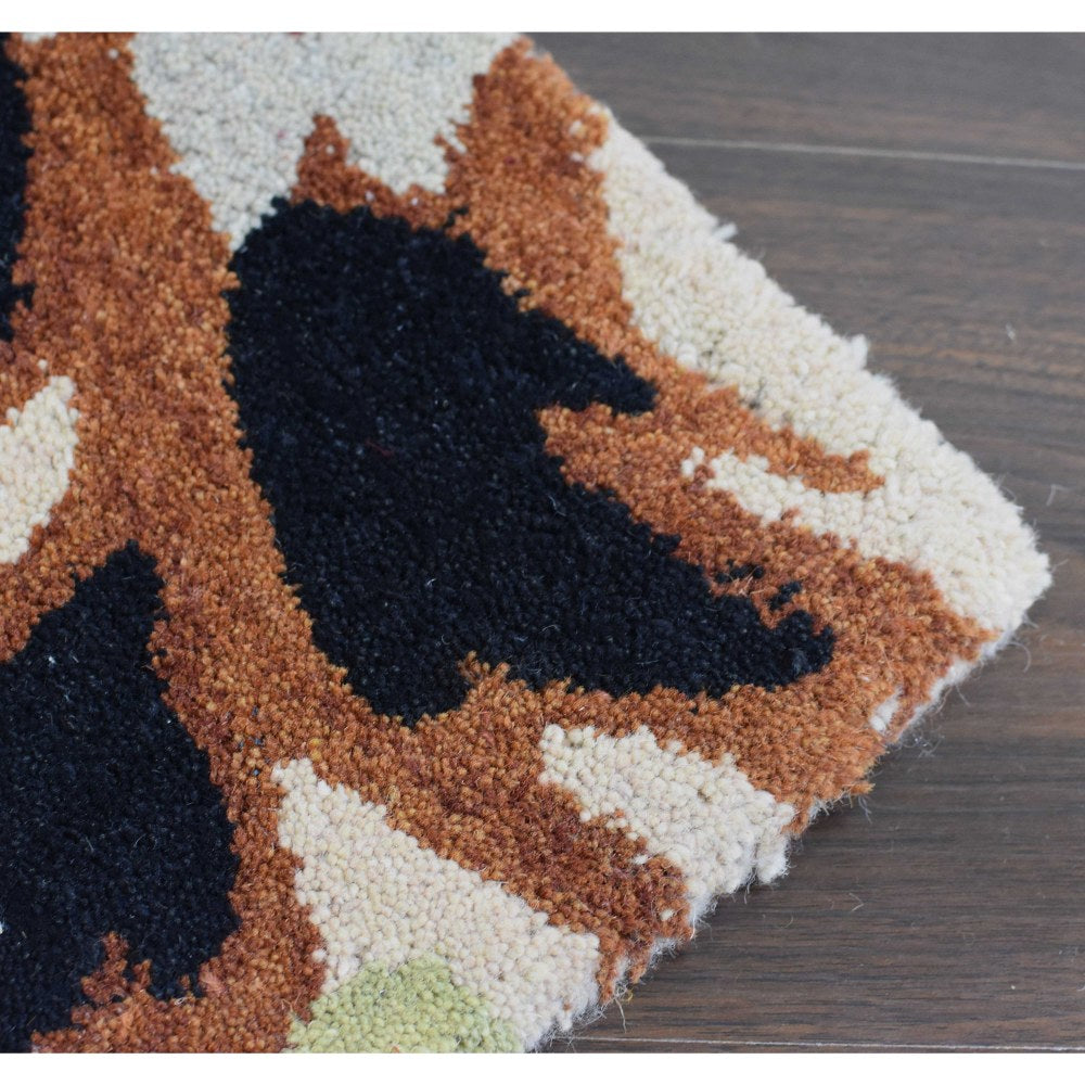 Zagora Hand Tufted Wool Area Rug