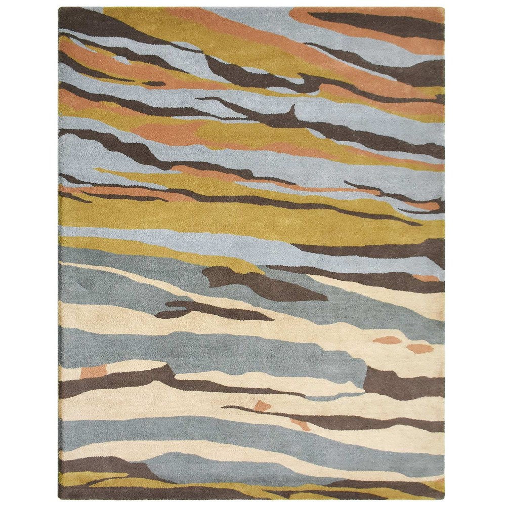 Stratify Hand Tufted Abstract Area Rug