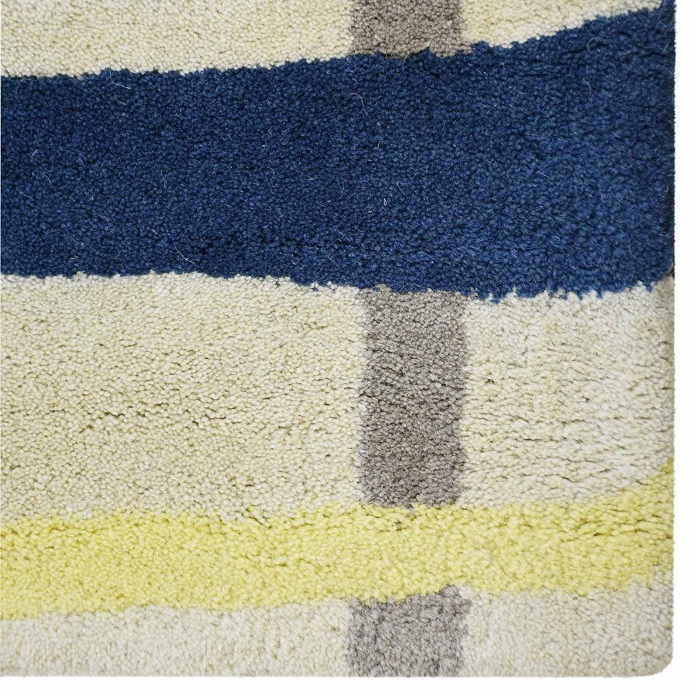 Quinlan Hand Tufted Wool Area Rug