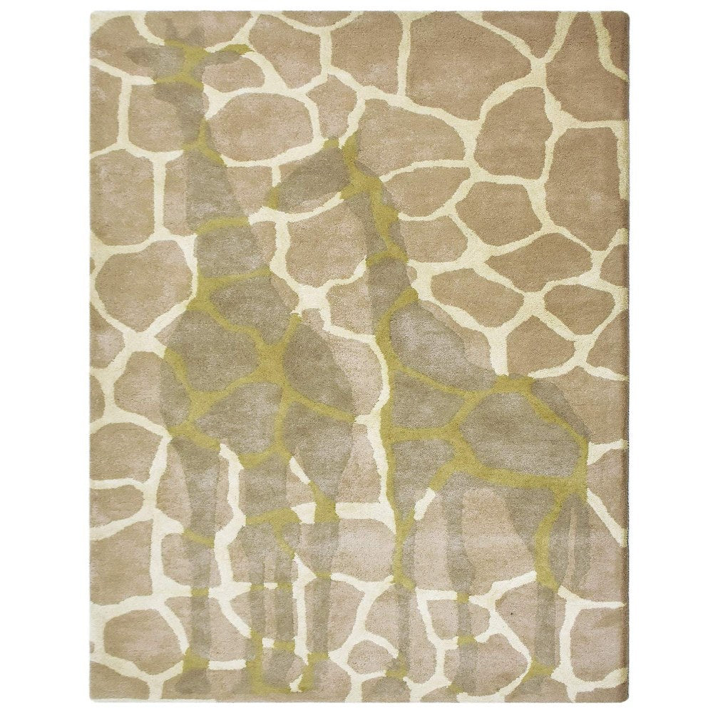 Giravine Hand Tufted Abstract Area Rug