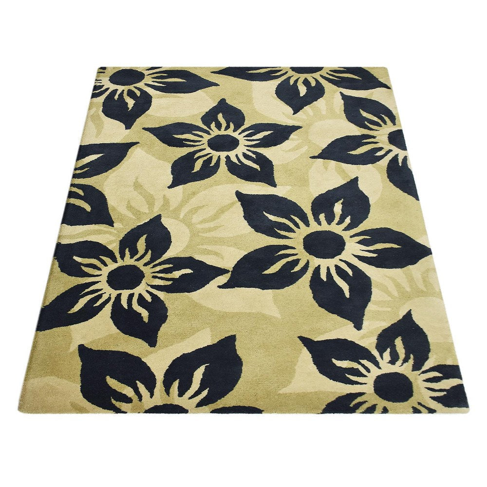 Aarav Hand Tufted Wool Area Rug