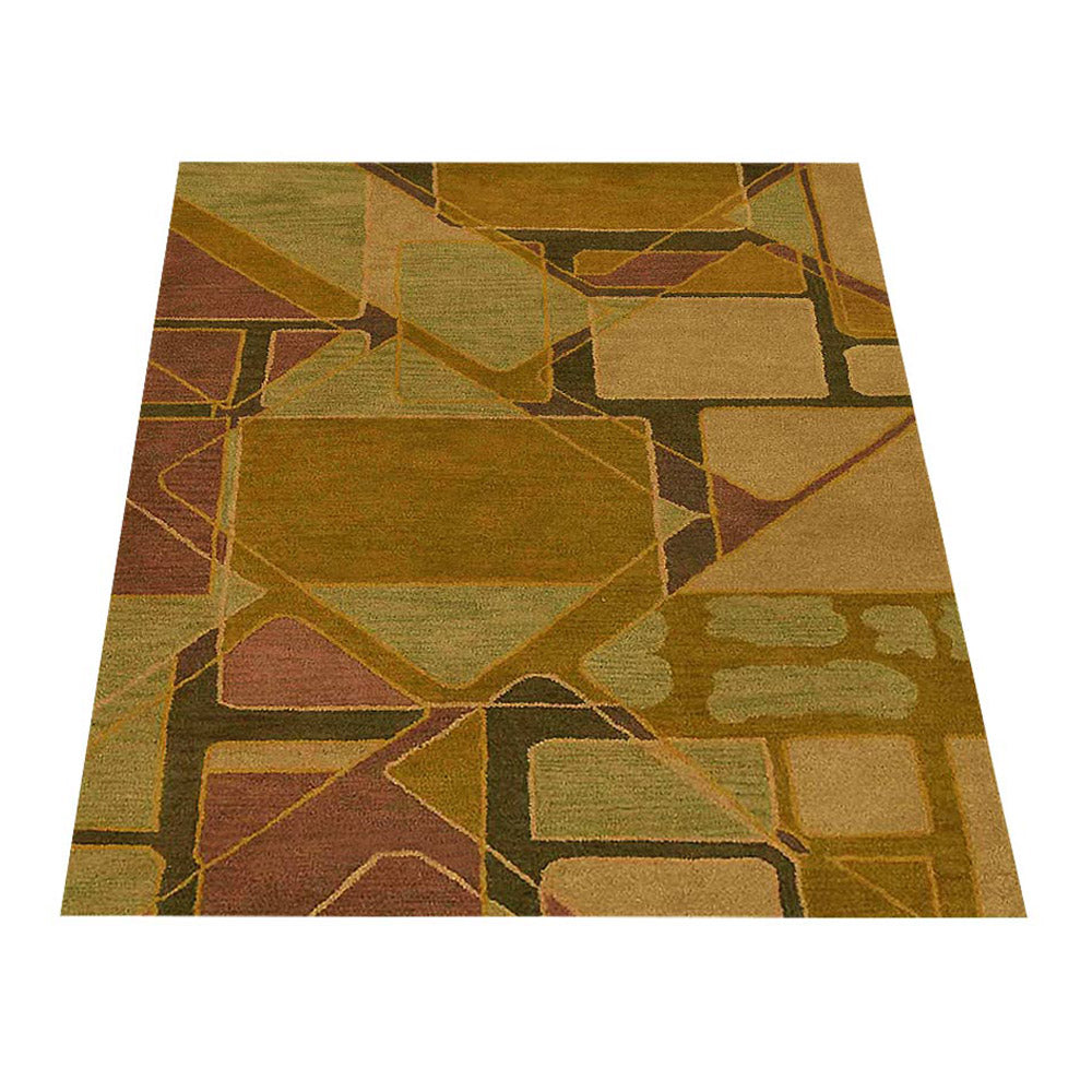 Hiranmayi Hand Tufted Wool Area Rug