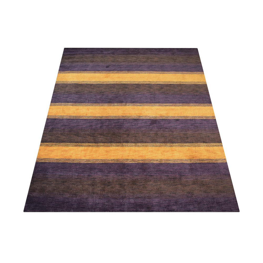 Twilight Stripes Hand Knotted Wool Rug