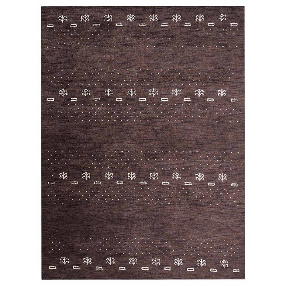 Eger Hand Knotted Loom Wool Area Rug