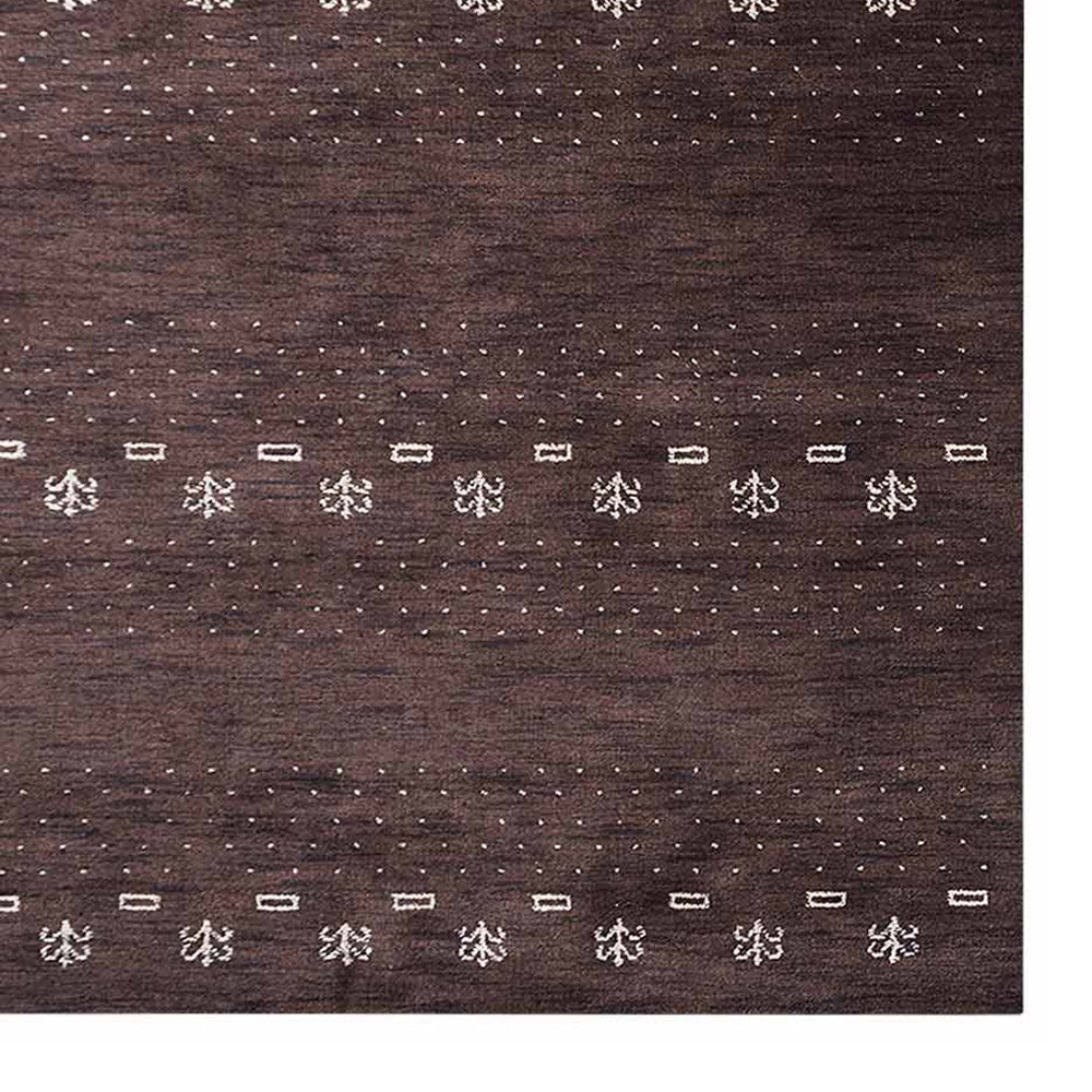 Eger Hand Knotted Loom Wool Area Rug