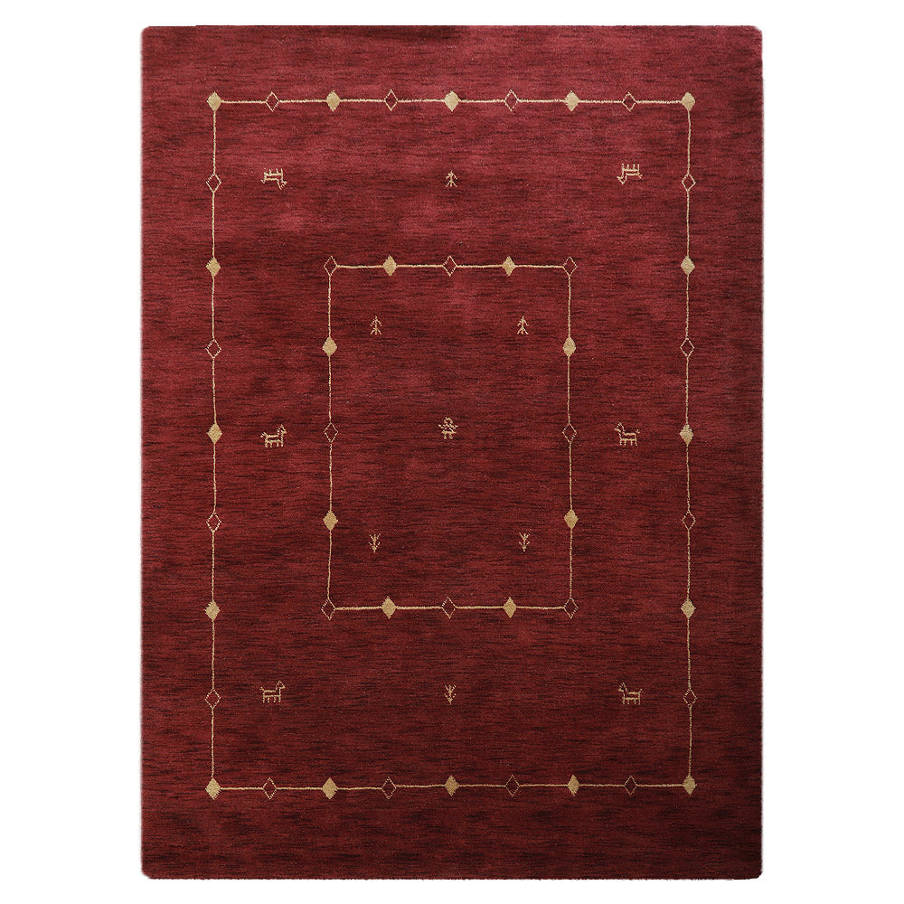 Luanda Hand Knotted Loom Wool Area Rug