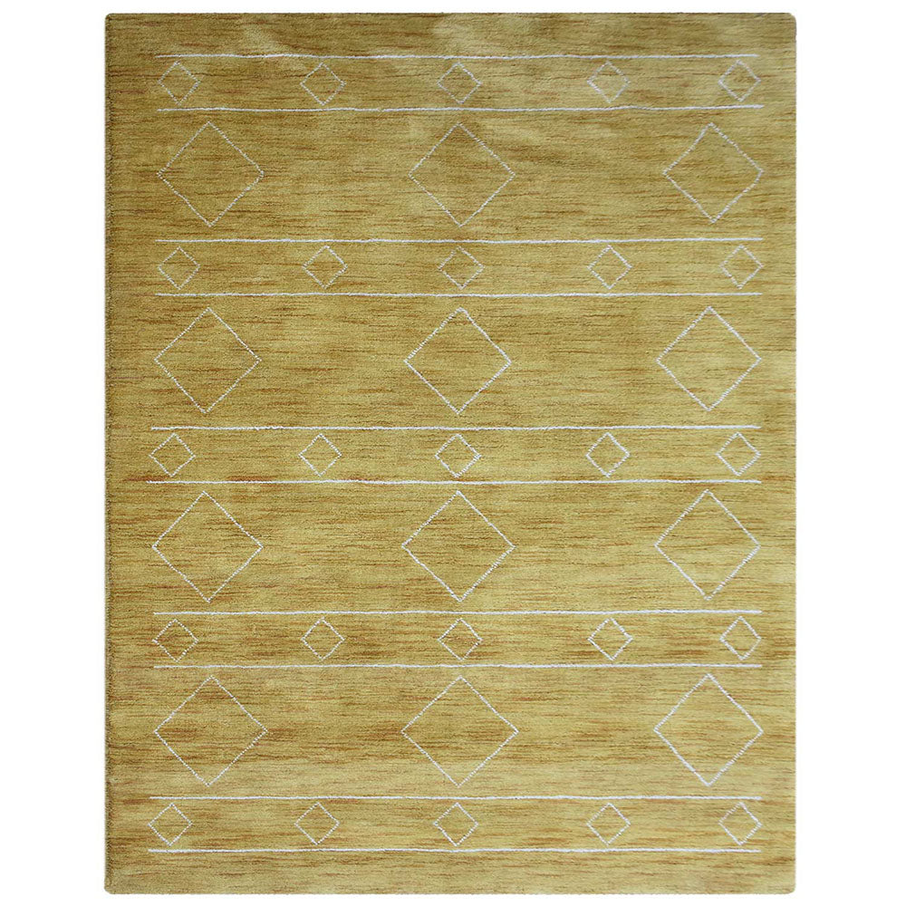 Jönköping Hand Knotted Loom Wool Area Rug