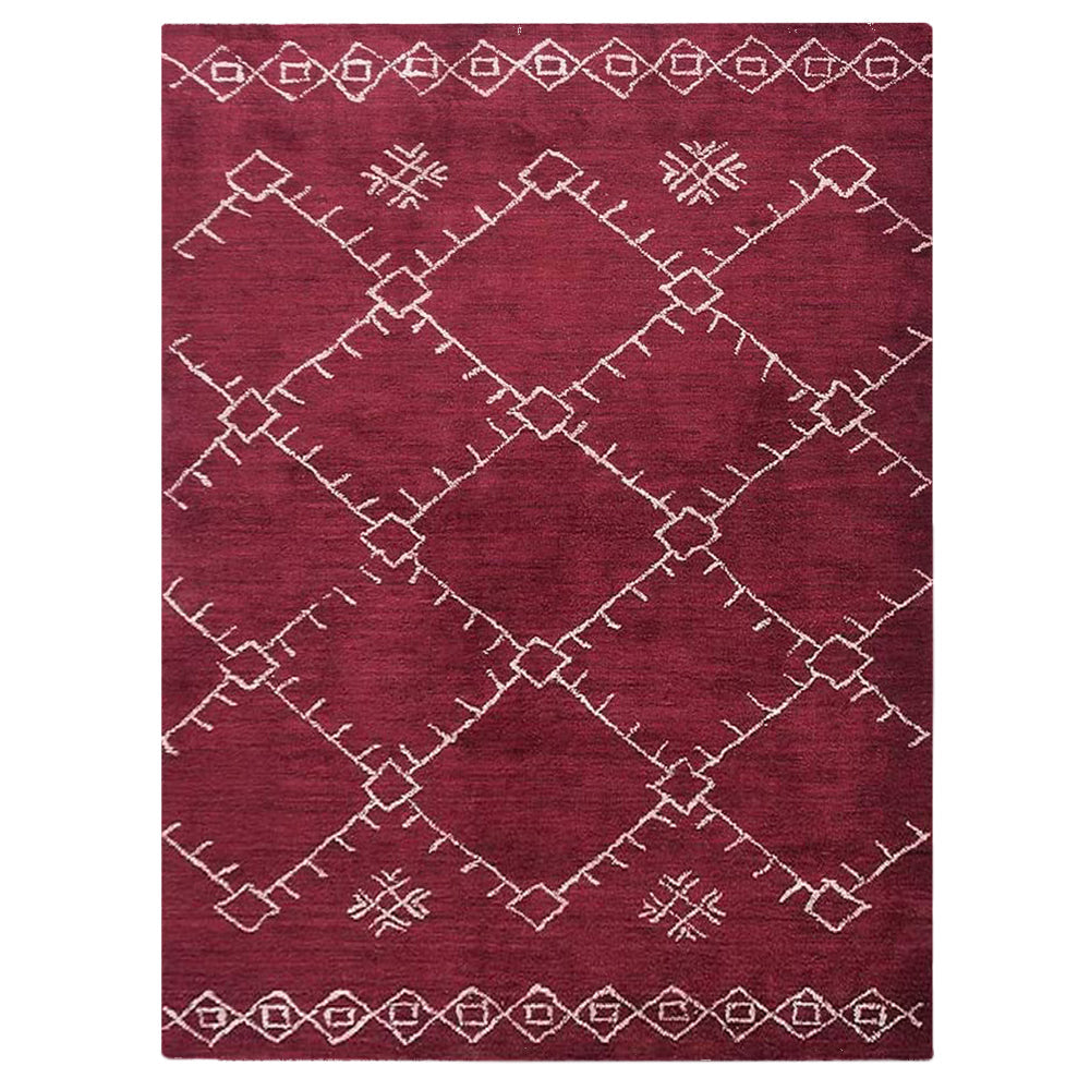 Yokohama Hand Knotted Loom Silk Area Rug