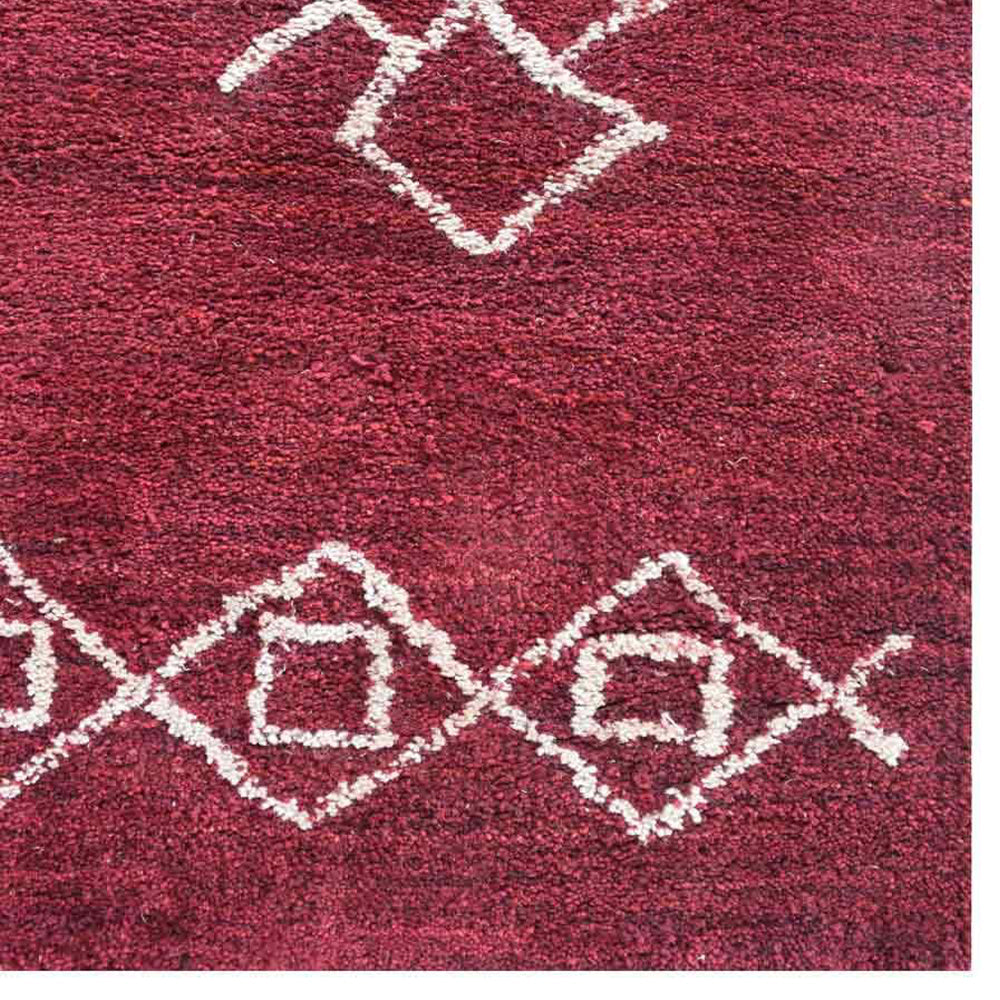 Yokohama Hand Knotted Loom Silk Area Rug