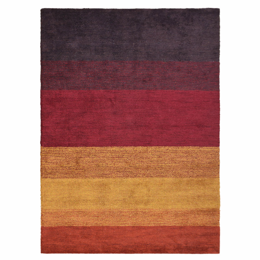 Riva Hand Knotted Silk & Wool Area Rug