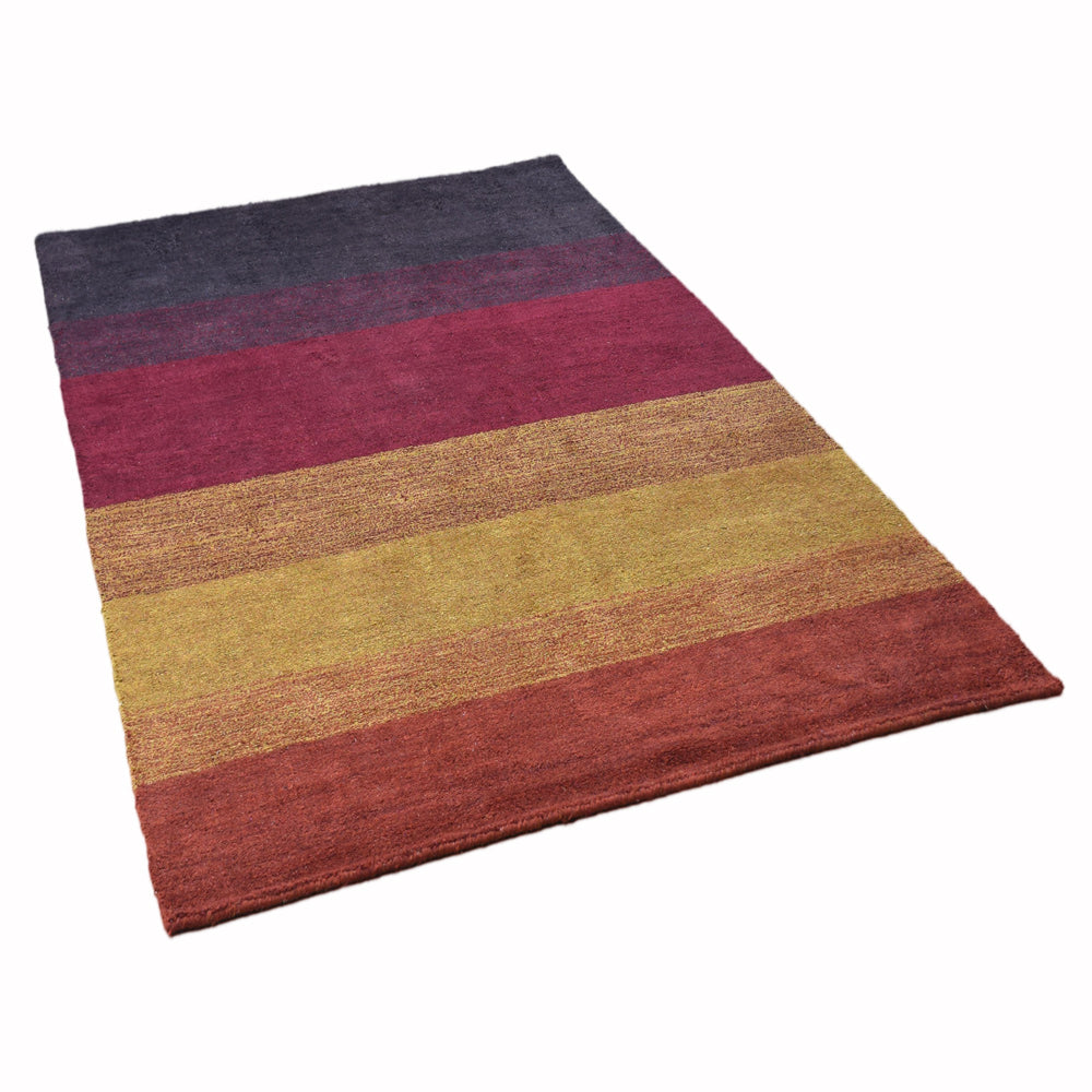 Riva Hand Knotted Silk & Wool Area Rug