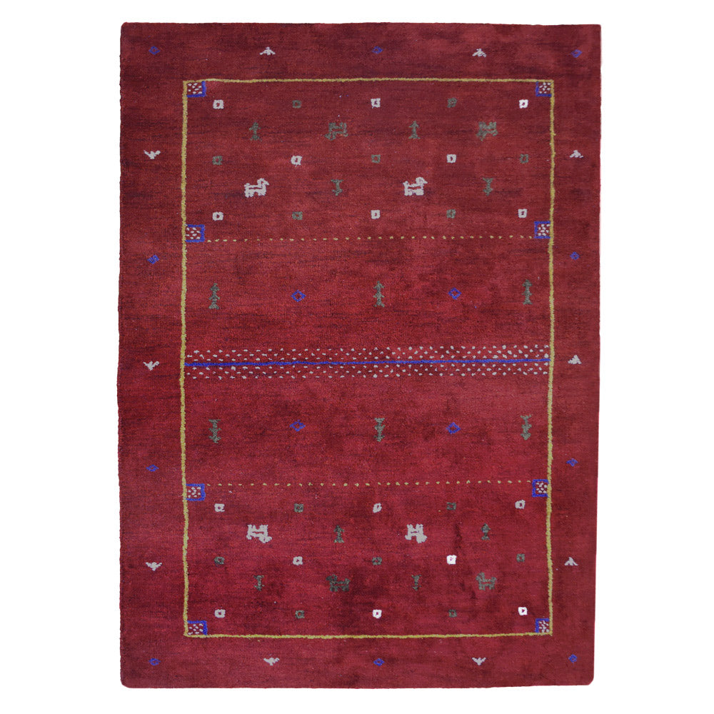 Glen Hand Knotted Loom Silk Mix Area Rug