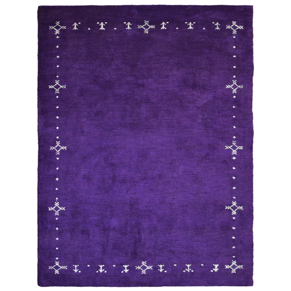 Ema Hand Knotted Silk & Wool Area Rug