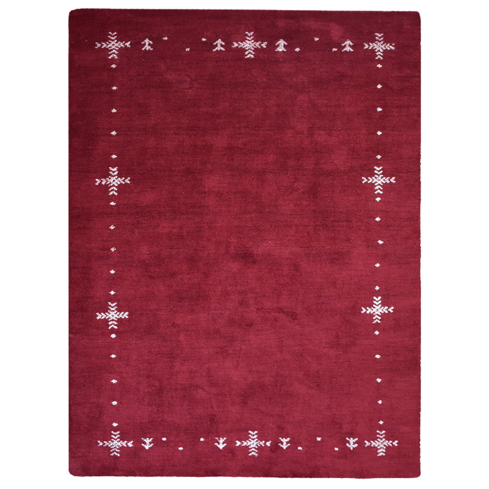 Enzo Hand Knotted Loom Silk Mix Area Rug