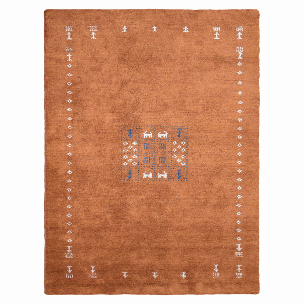 Orson Hand Knotted Loom Silk Mix Area Rug