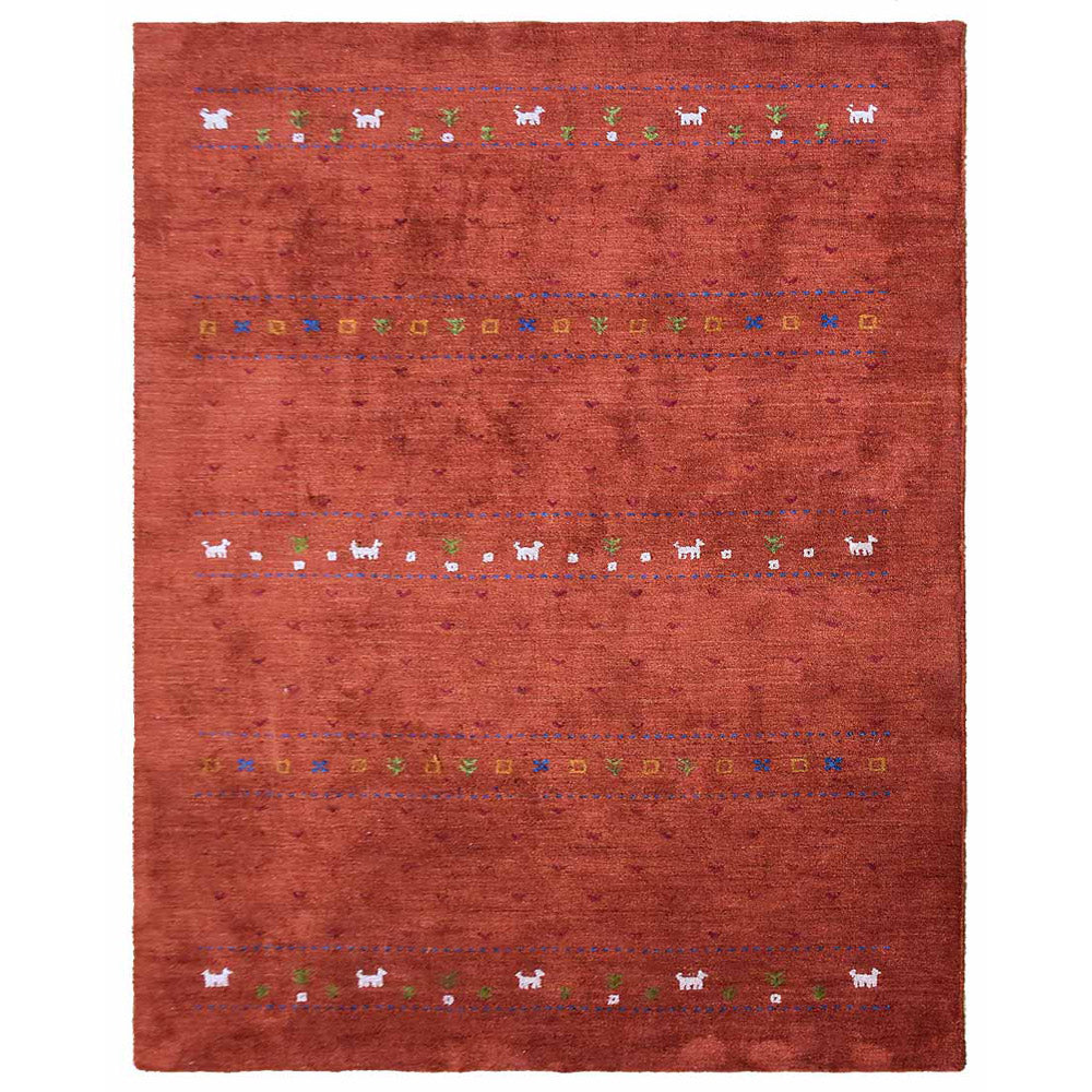 Odin Hand Knotted Loom Silk Mix Area Rug