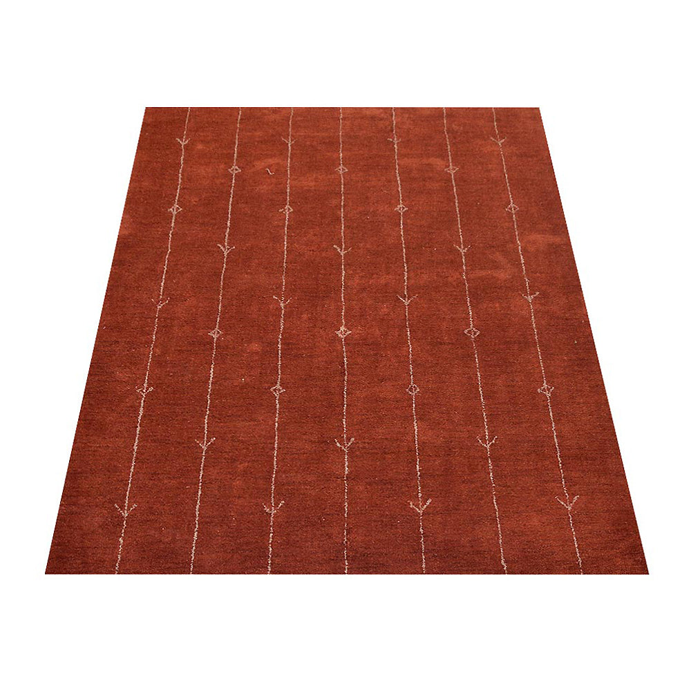 Jiufen Hand Knotted Loom Silk Mix Area Rug