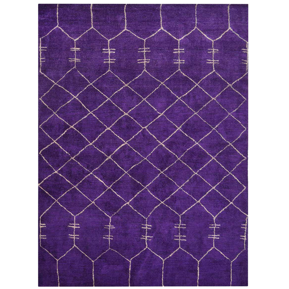 Kyril Hand Knotted Silk & Wool Rug