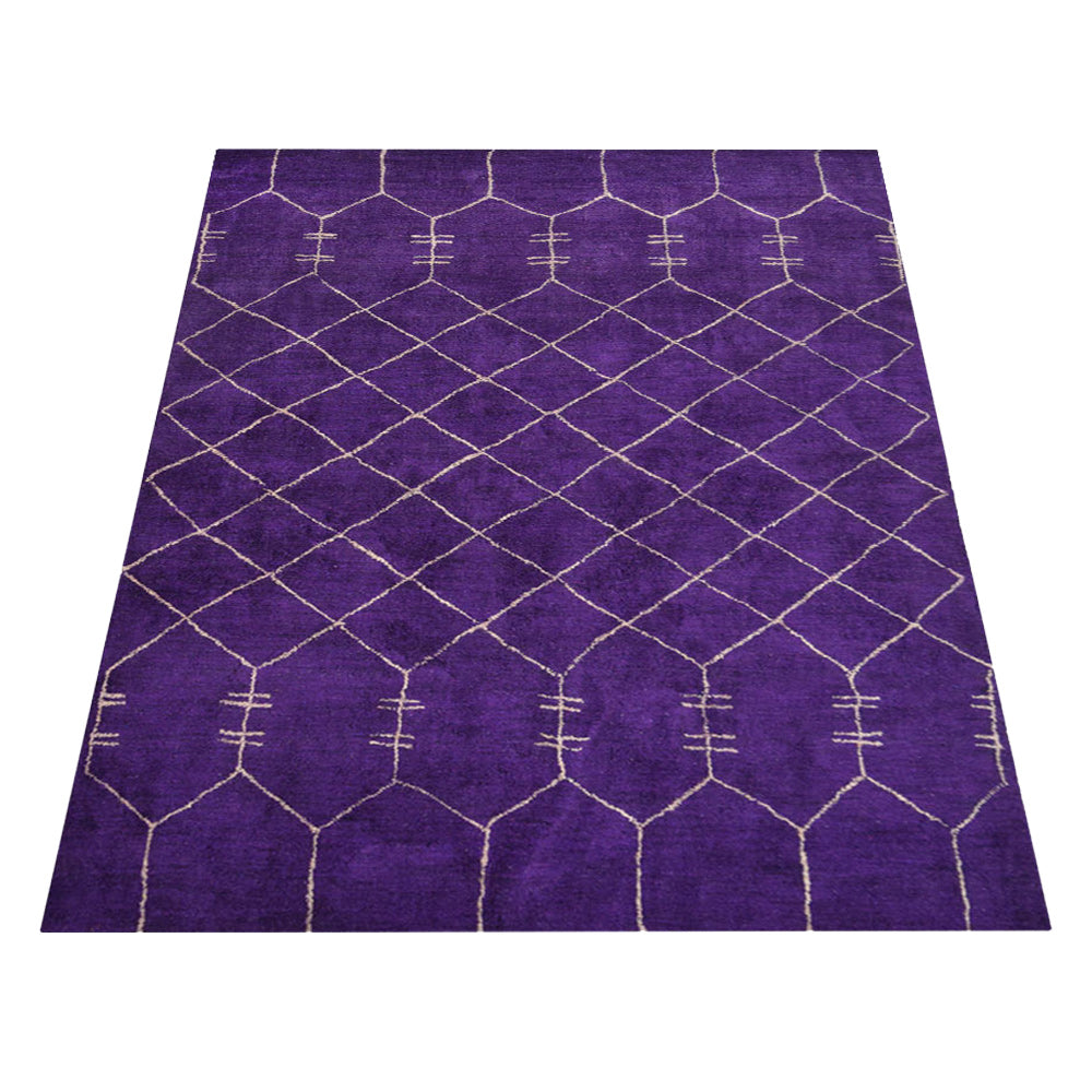 Kyril Hand Knotted Silk & Wool Rug