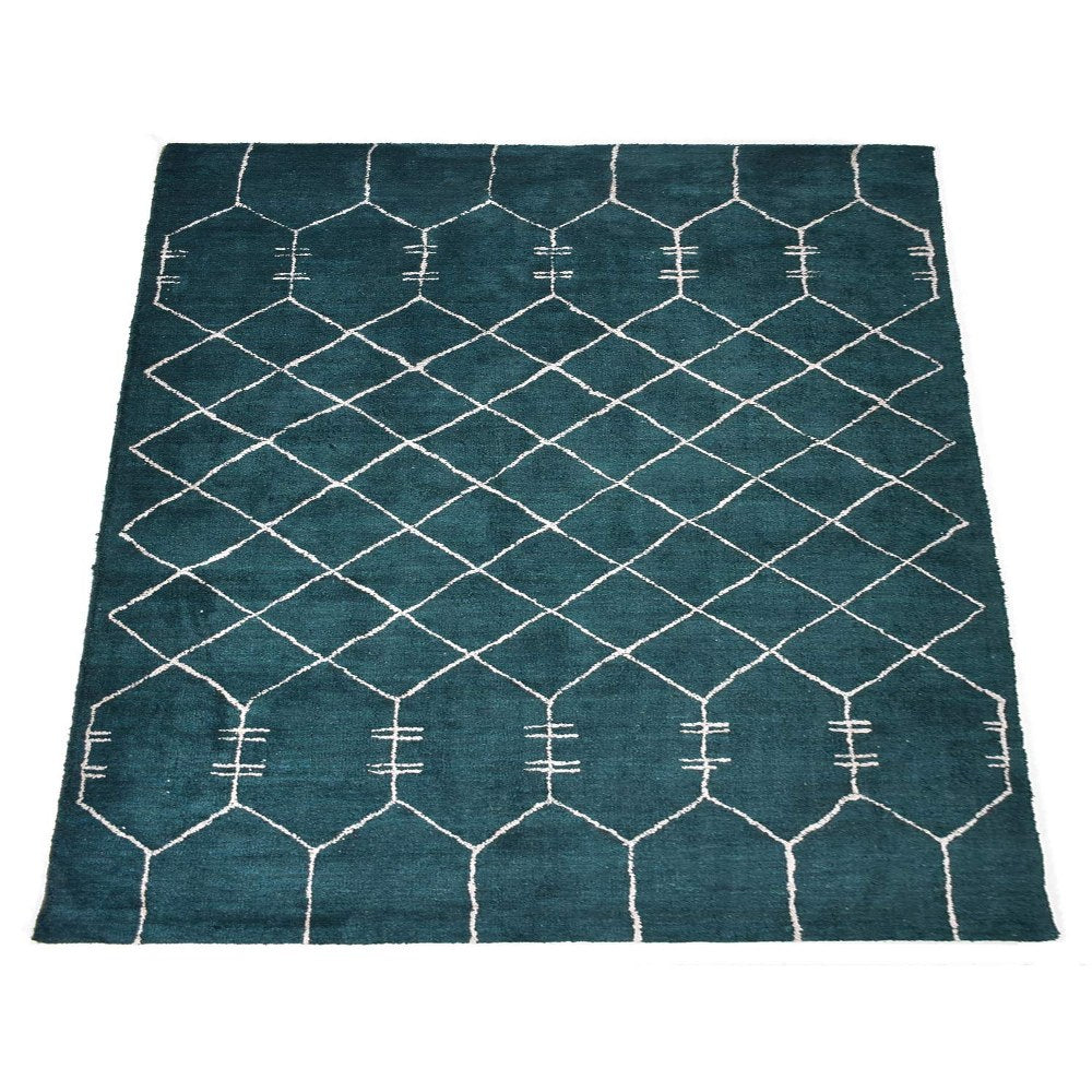 Kyril Hand Knotted Silk & Wool Rug