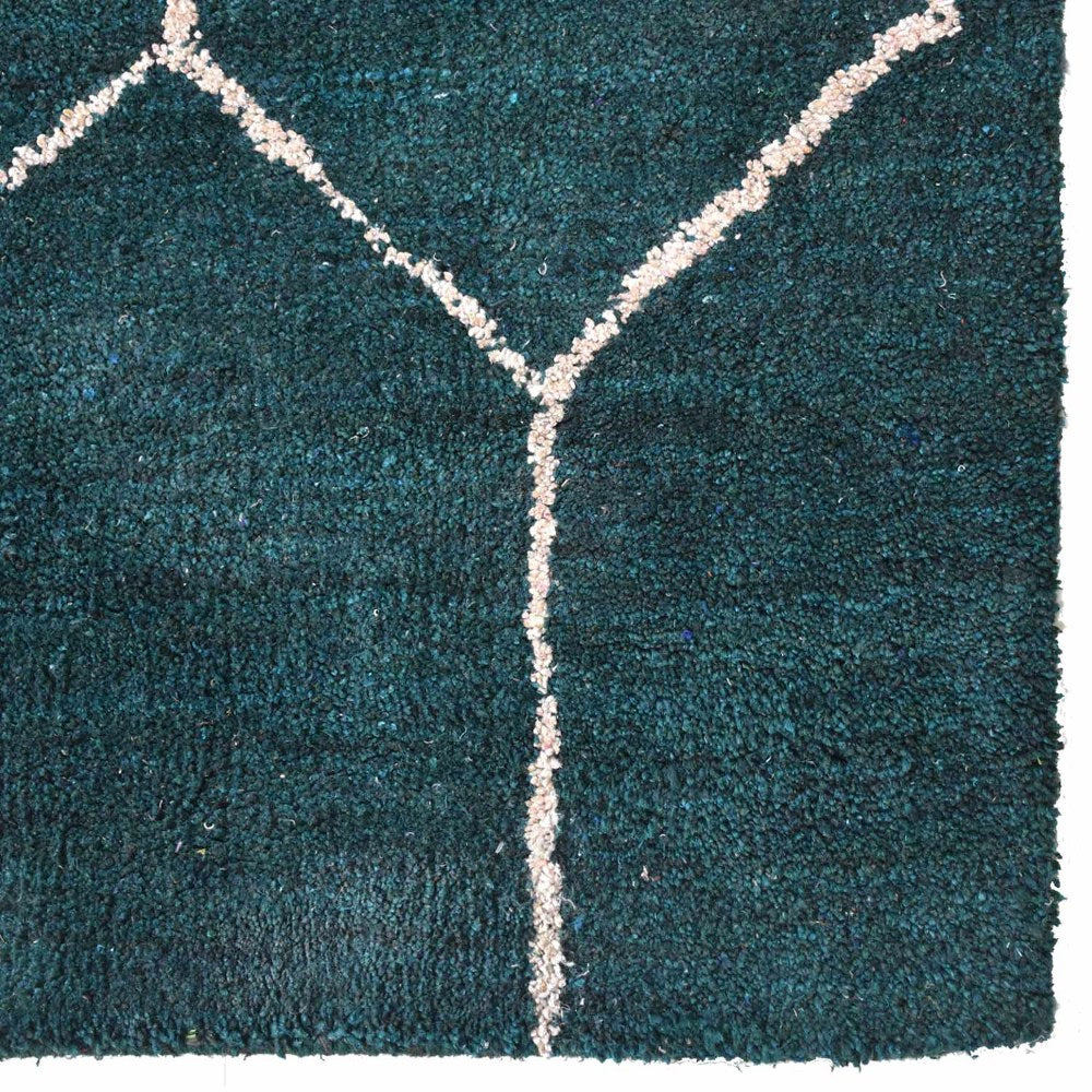 Kyril Hand Knotted Silk & Wool Rug