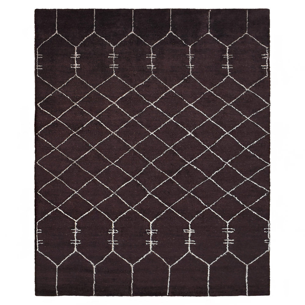 Kyril Hand Knotted Silk & Wool Rug