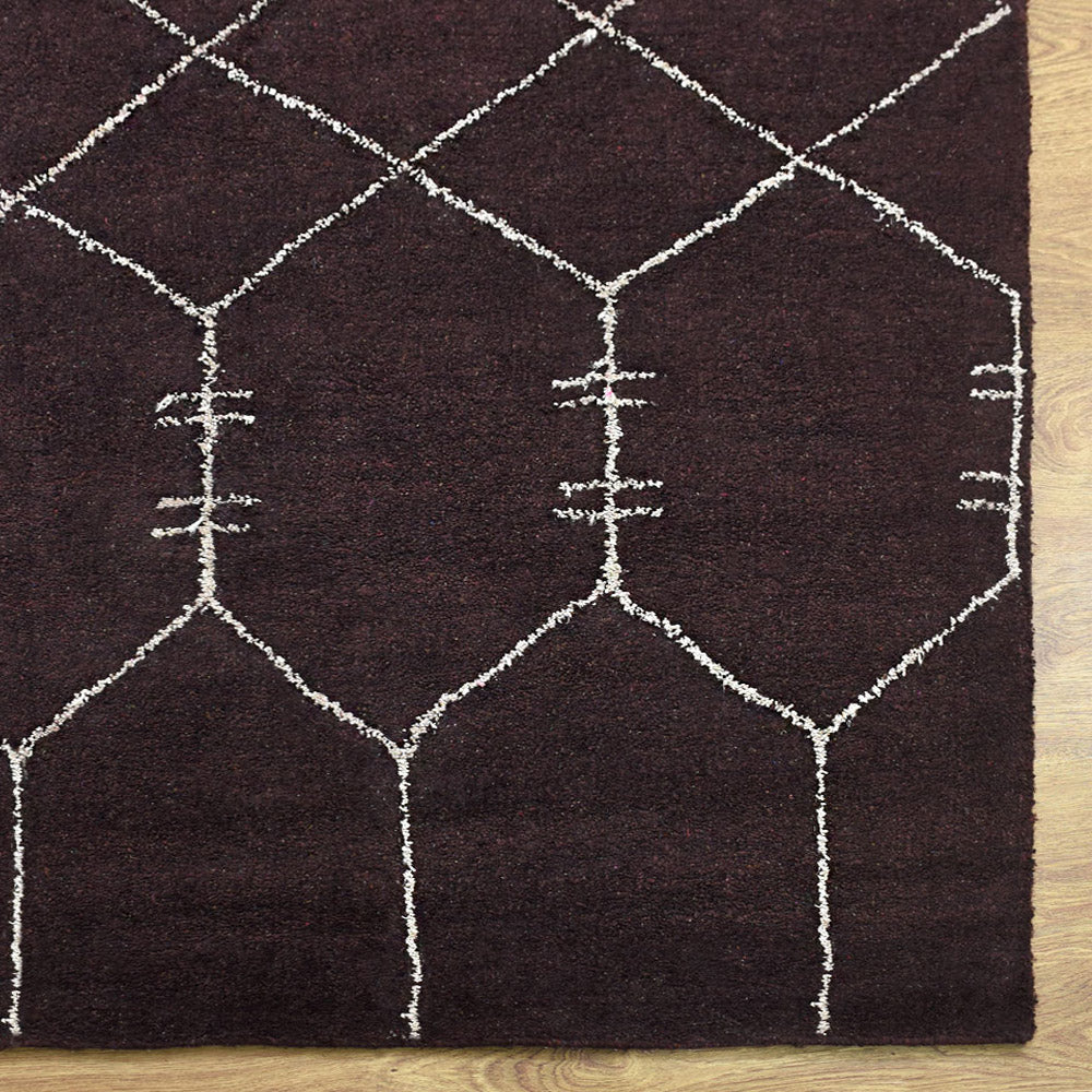 Kyril Hand Knotted Silk & Wool Rug