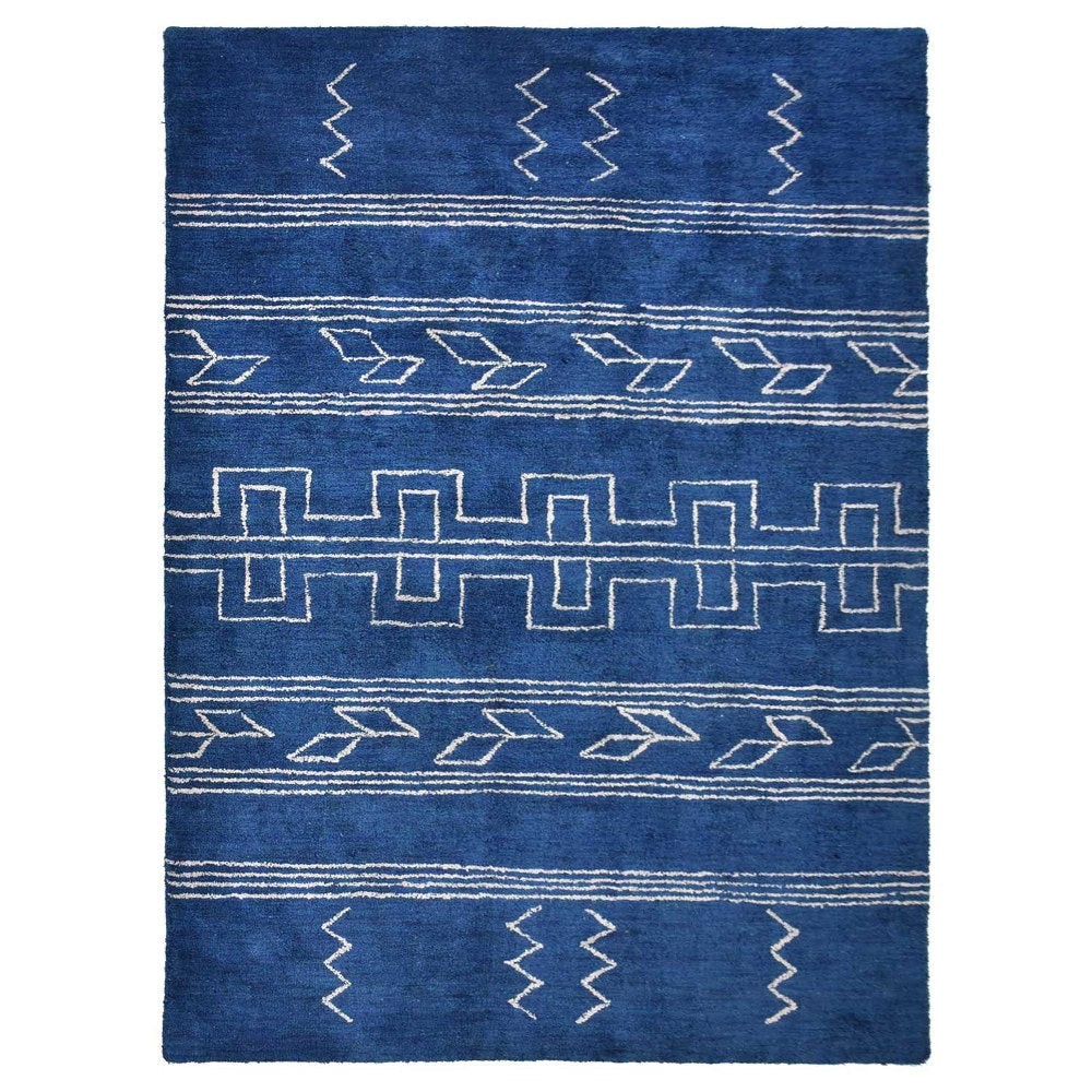 Kas Hand Knotted Loom Silk Mix Area Rug