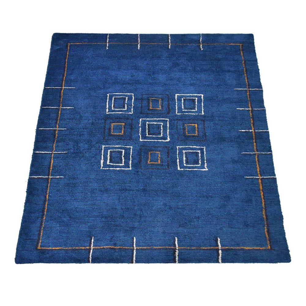 Idra Hand Knotted Loom Silk Mix Area Rug