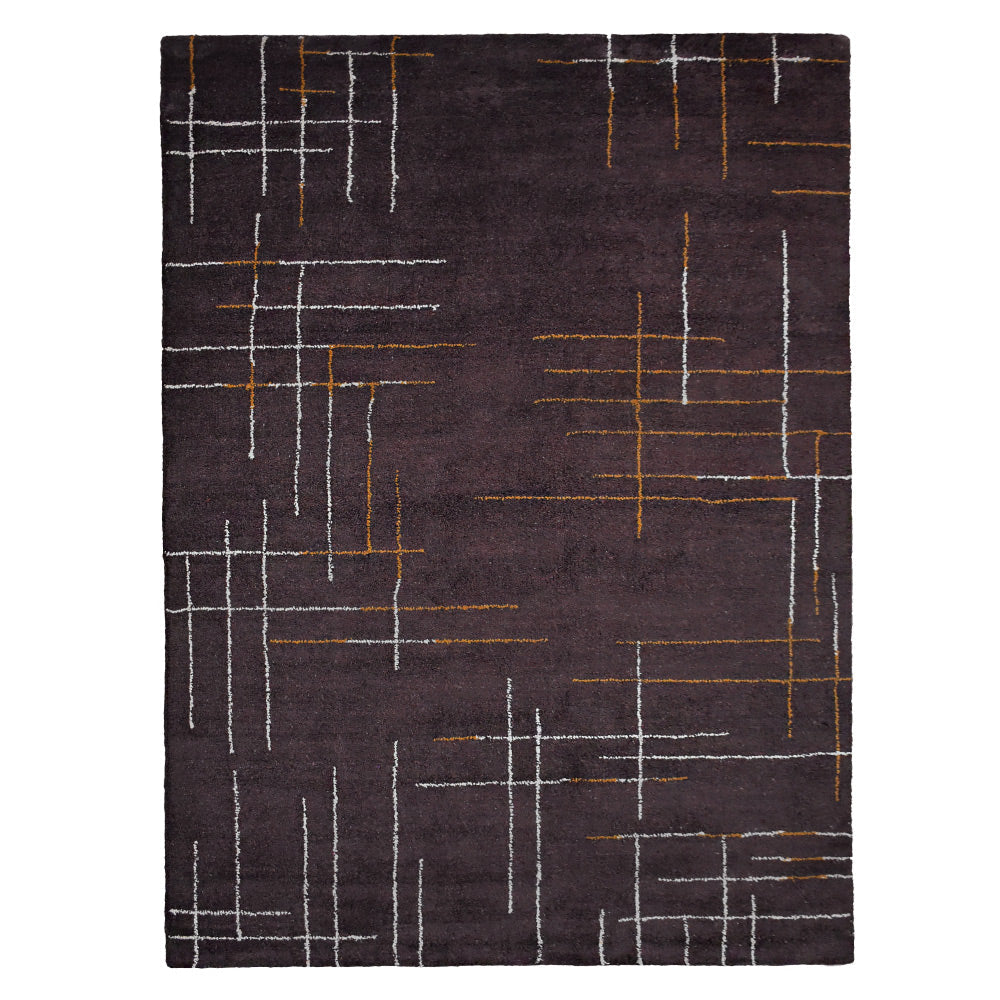 Queenstown Hand Knotted Loom Silk Mix Area Rug