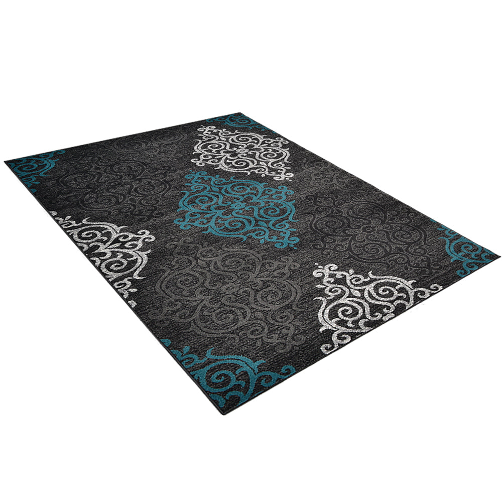 Dinan Zorion Machine Woven Heatset Polypropylene Area Rug