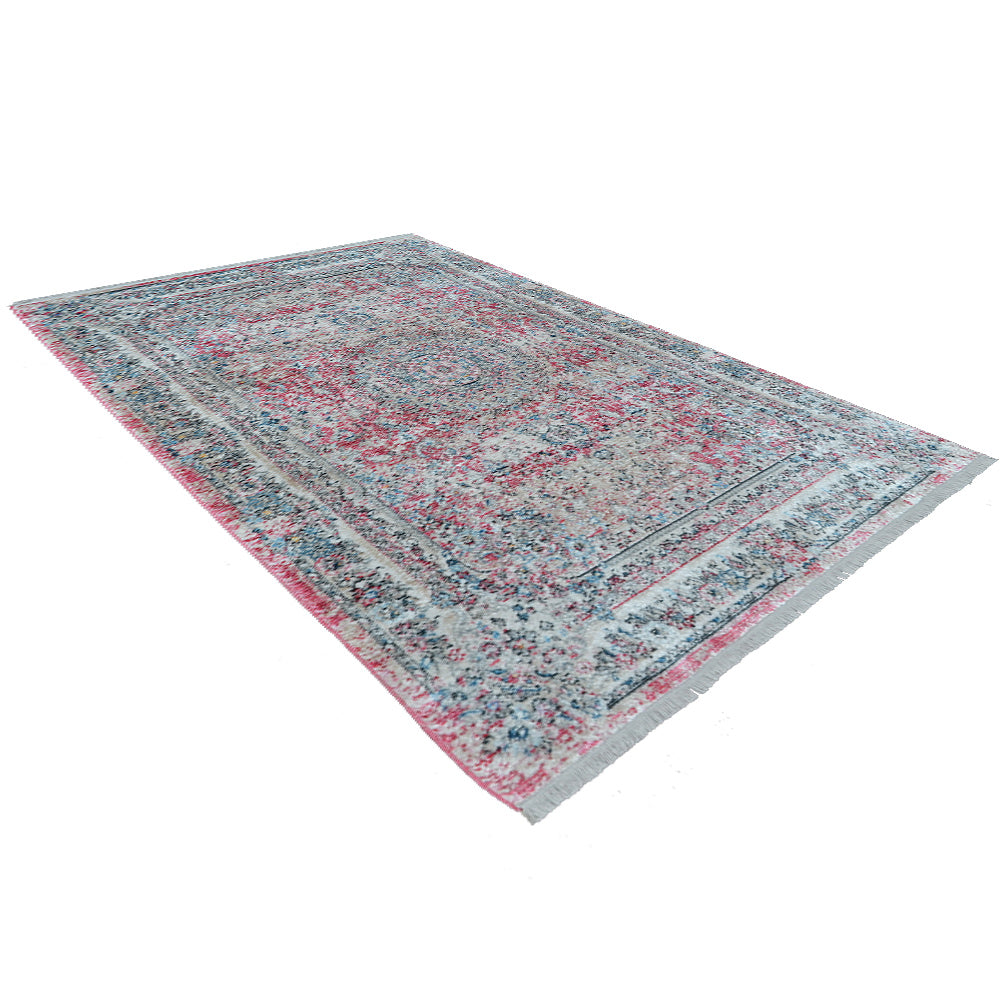 Ekaparni Machine Woven Crossweave Polyester Area Rug