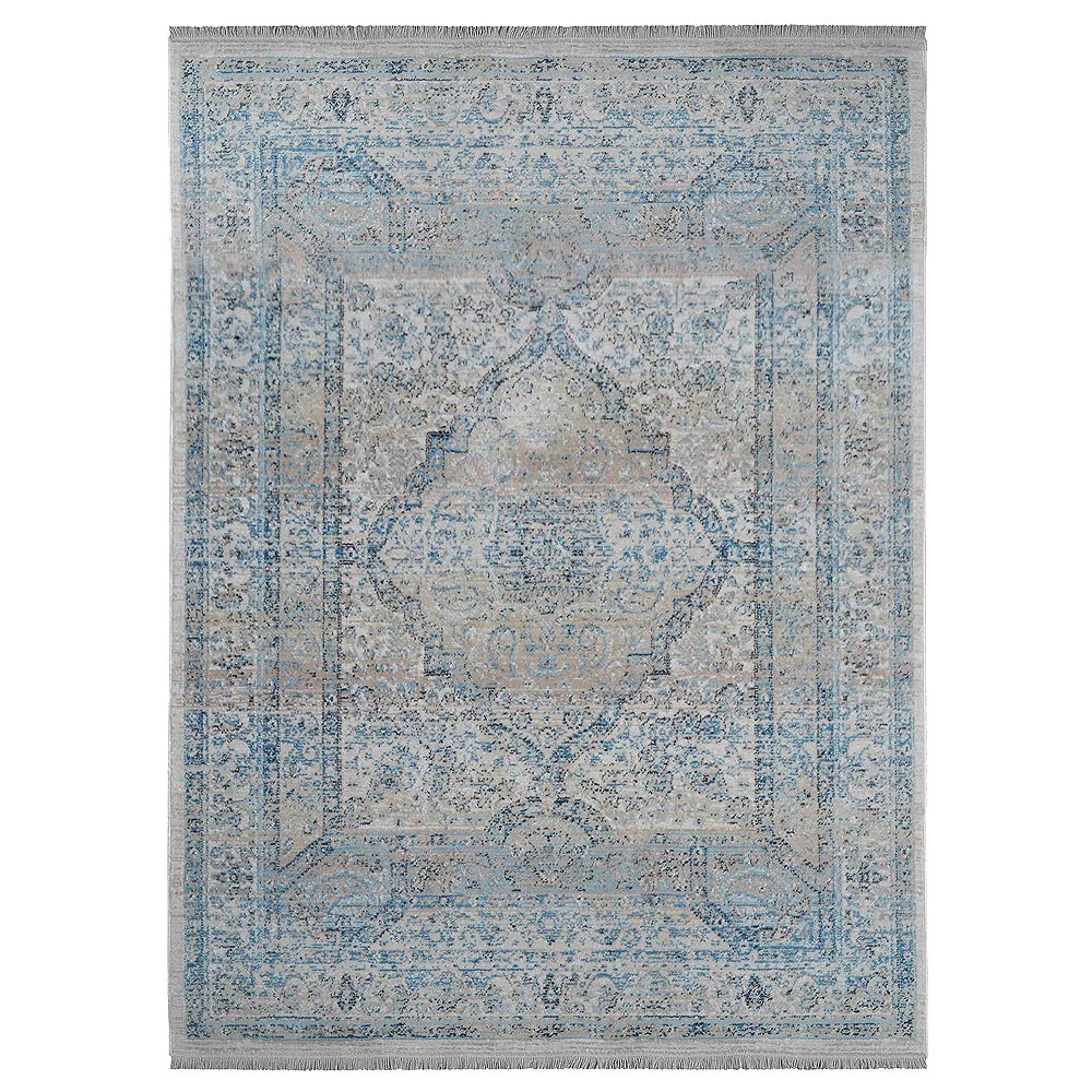 Bimbika Machine Woven Crossweave Polyester Area Rug