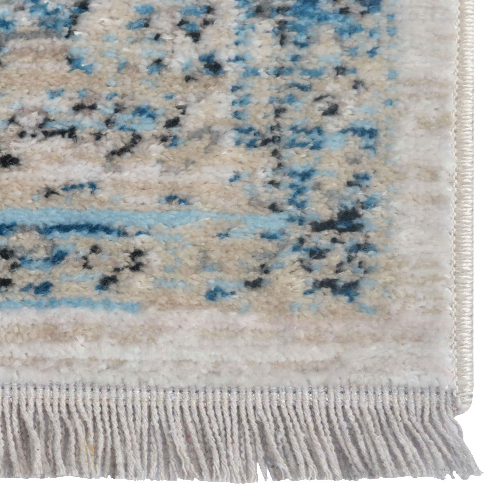 Bimbika Machine Woven Crossweave Polyester Area Rug