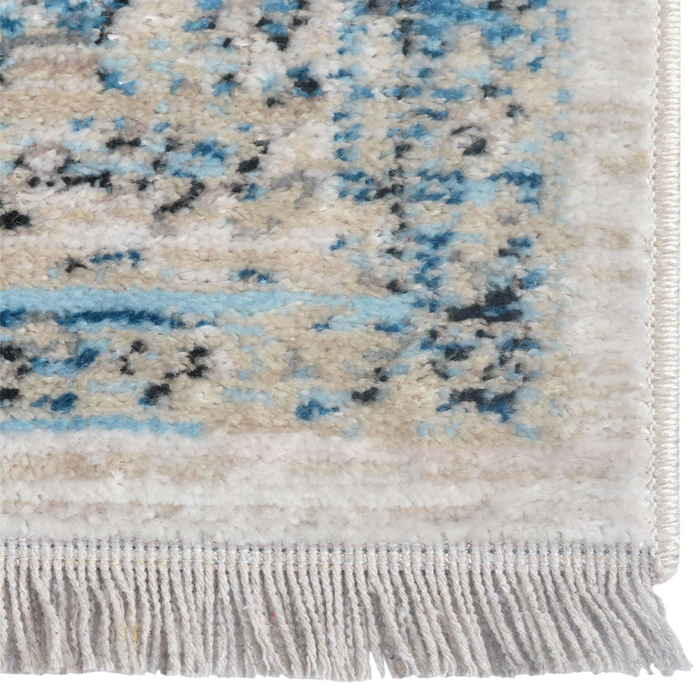 Bimbika Machine Woven Crossweave Polyester Area Rug