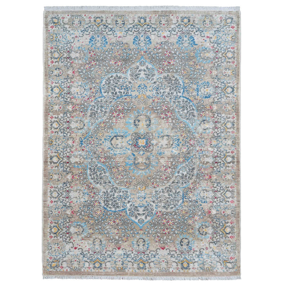 Alaknanda Machine Woven Polyester Rug