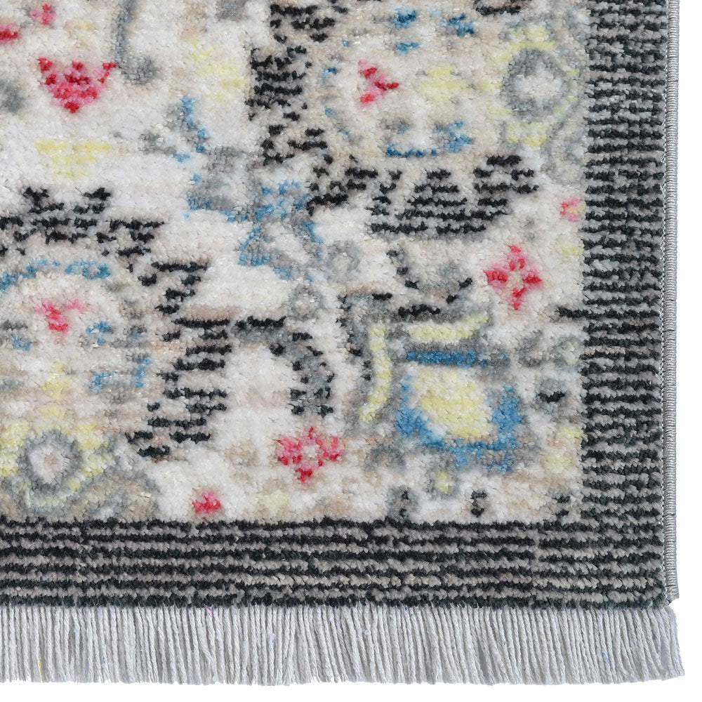 Amogha Machine Woven Crossweave Polyester Area Rug