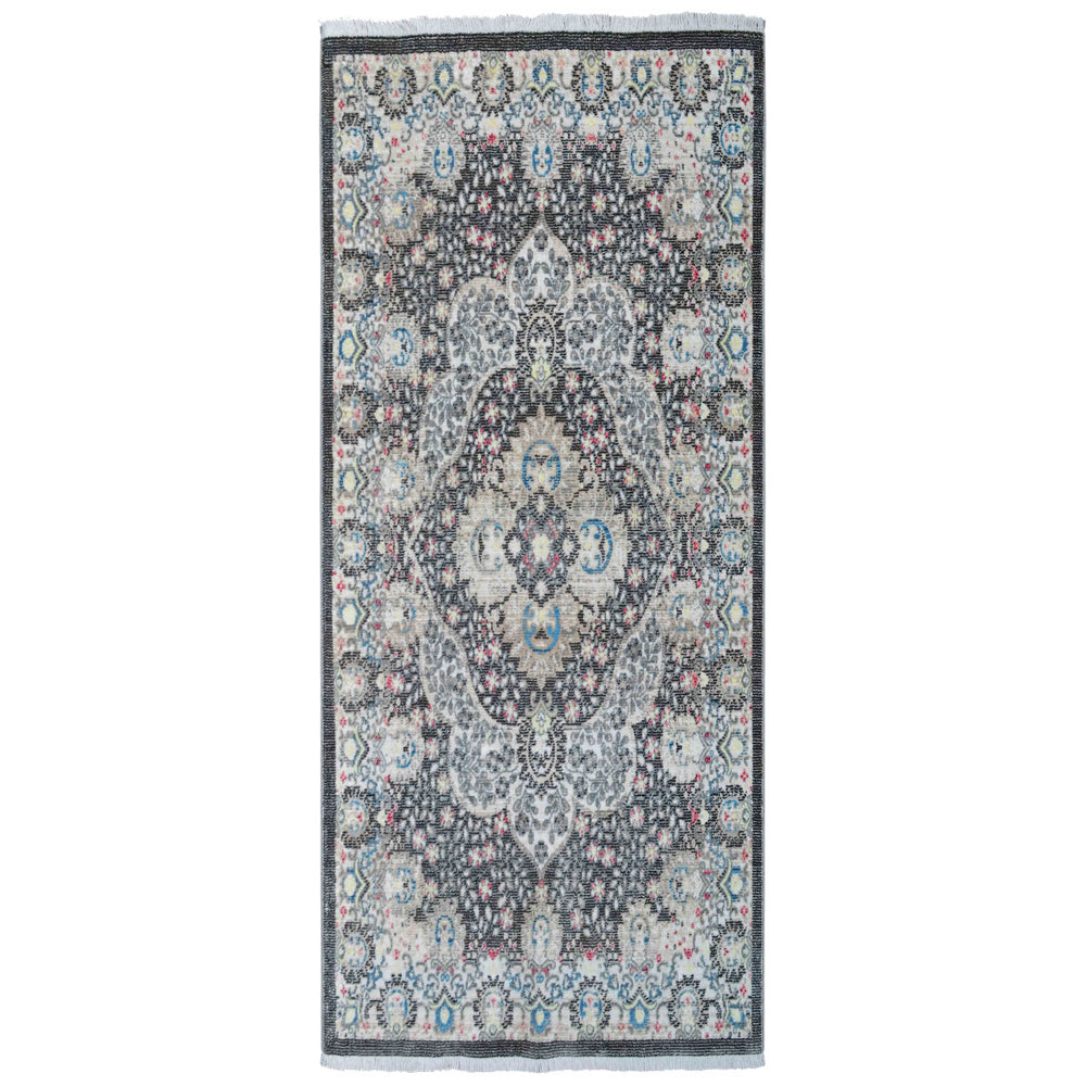 Amogha Machine Woven Crossweave Polyester Area Rug