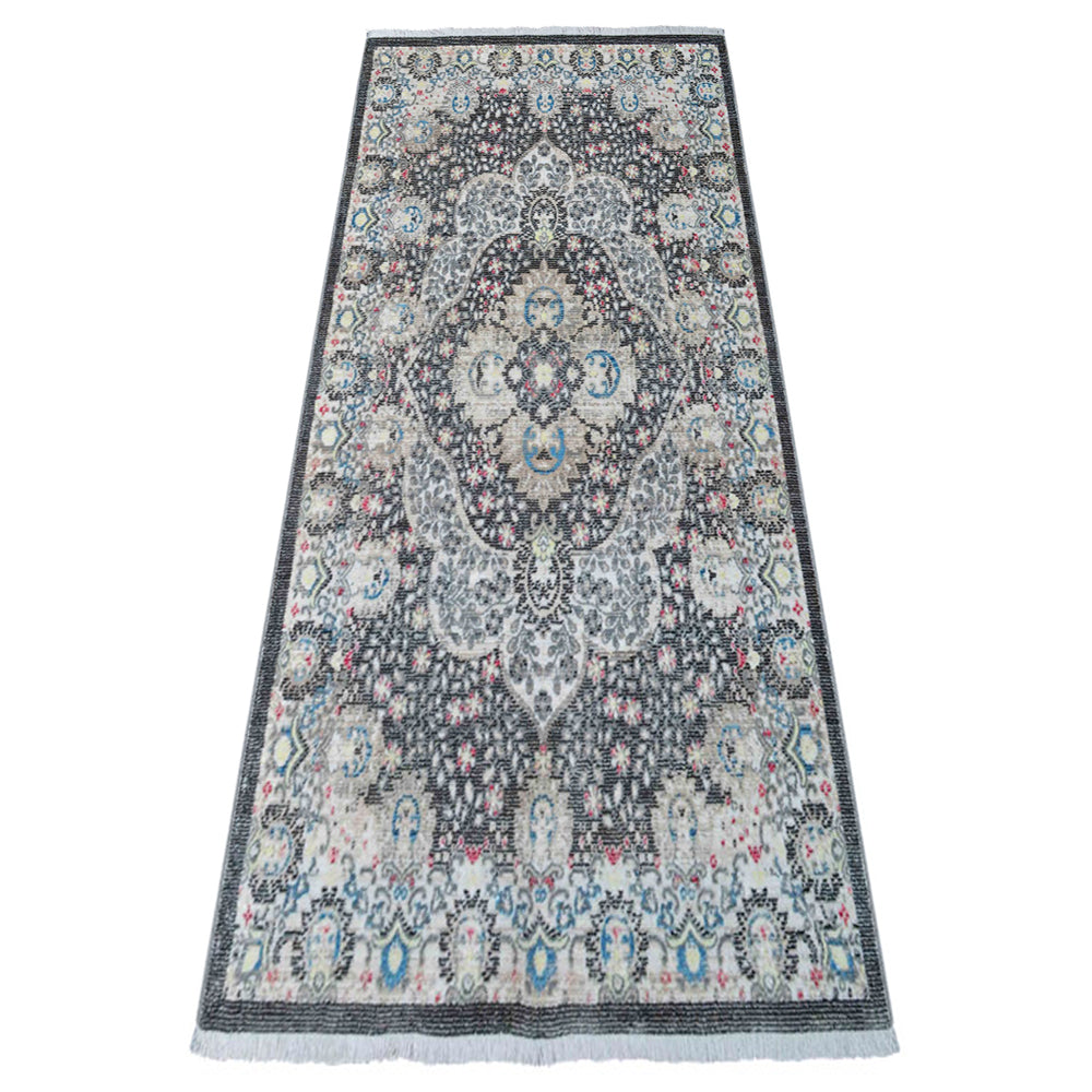 Amogha Machine Woven Crossweave Polyester Area Rug