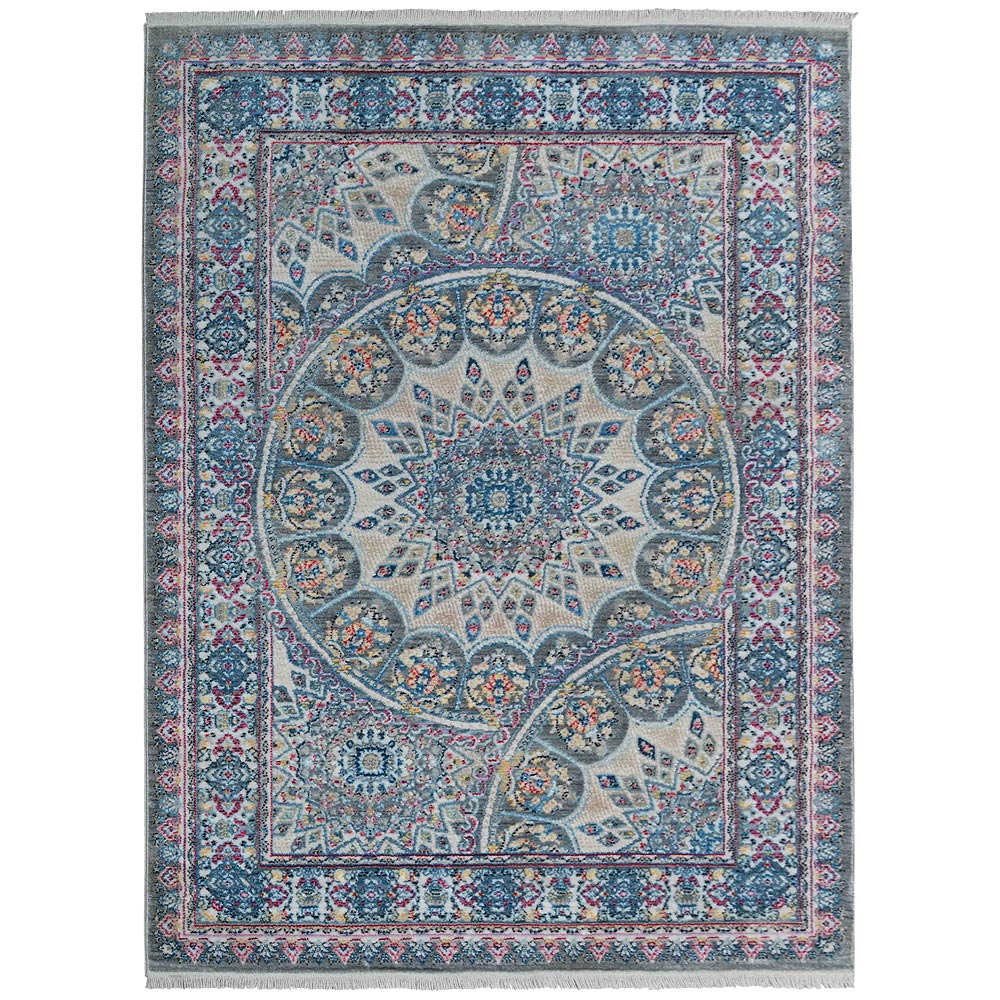 Mrinmayi Machine Woven Crossweave Polyester Area Rug