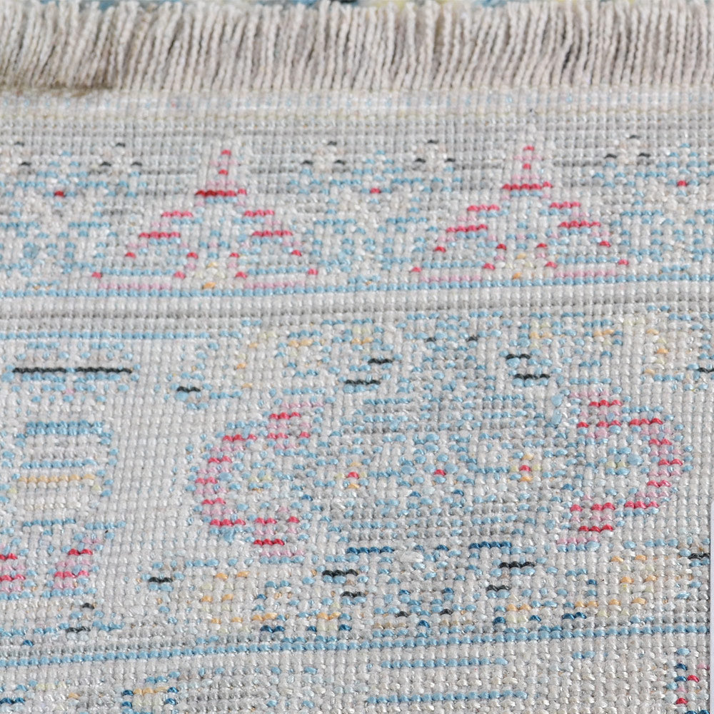 Mrinmayi Machine Woven Crossweave Polyester Area Rug