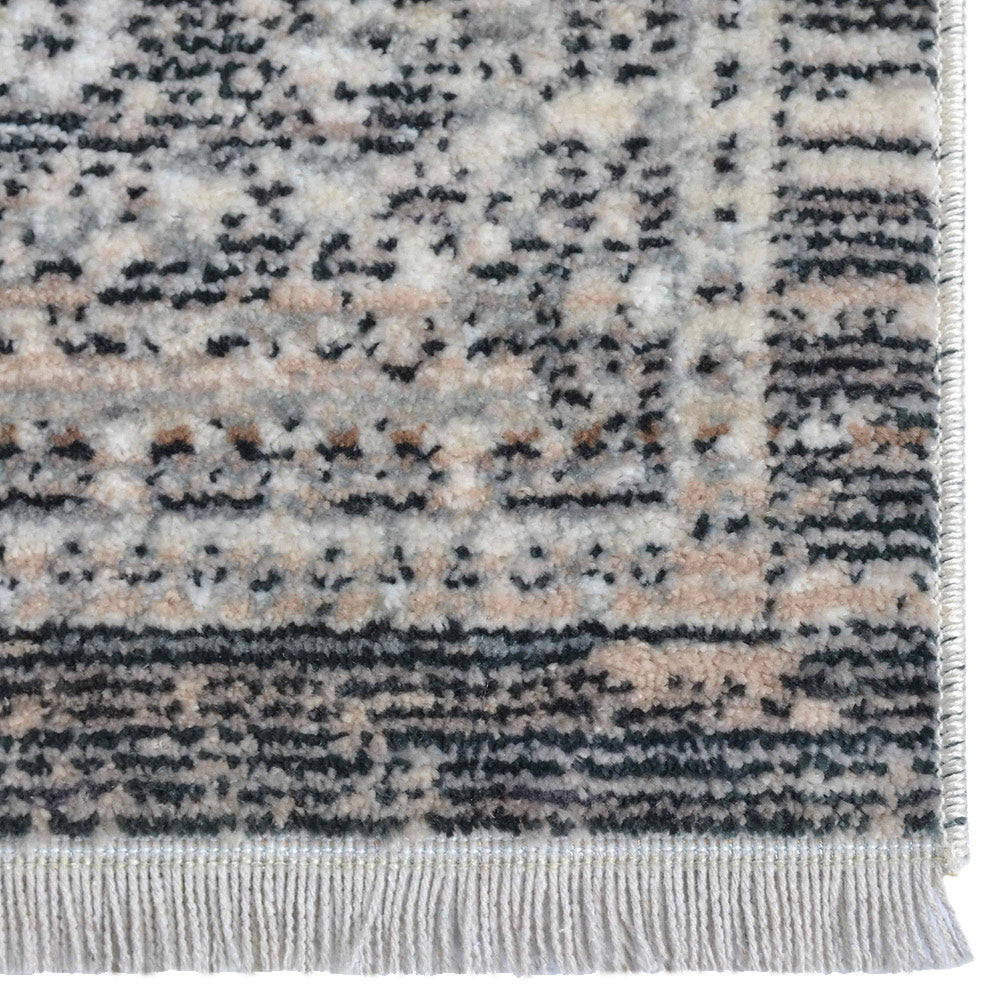 Navika Machine Woven Crossweave Polyester Area Rug