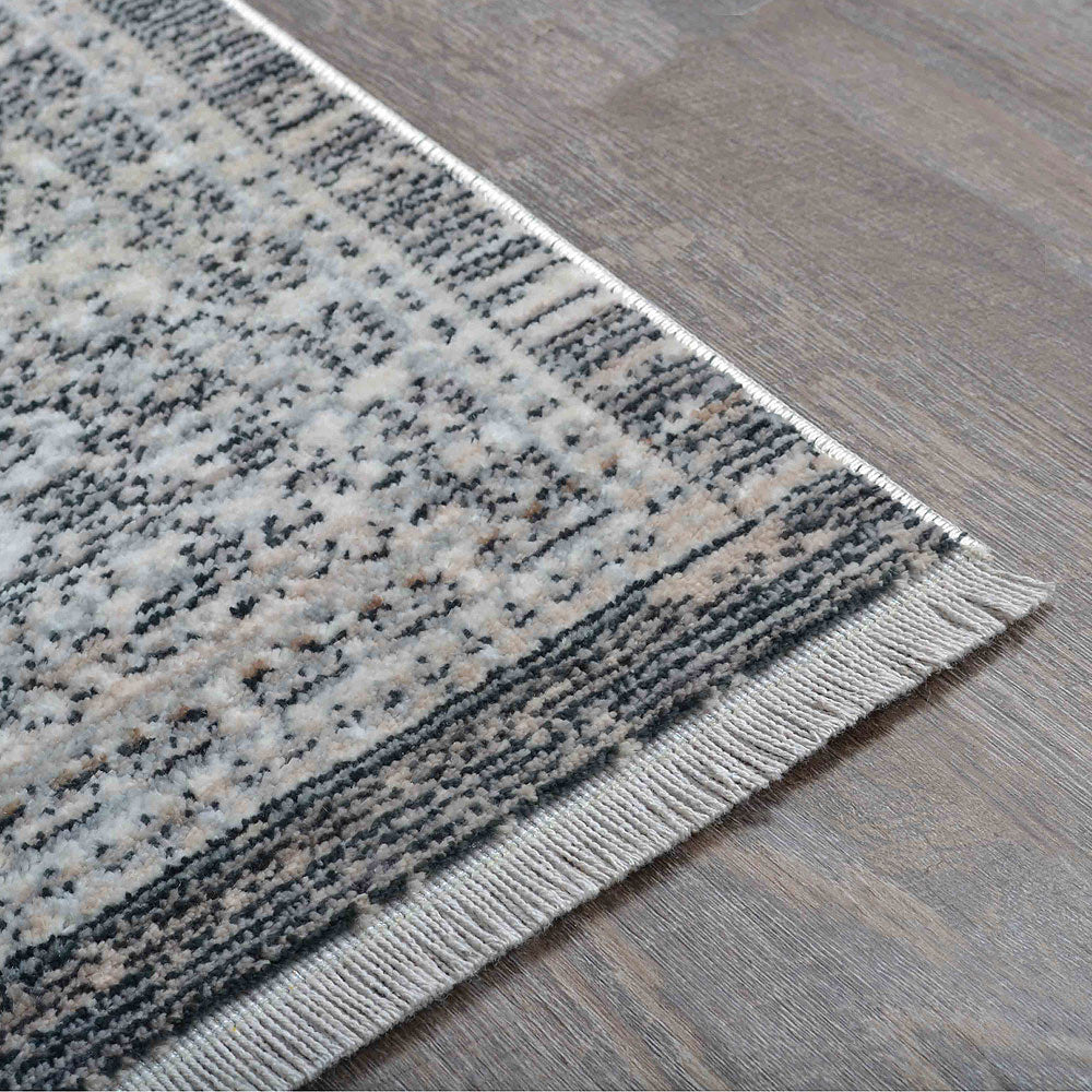 Navika Machine Woven Crossweave Polyester Area Rug