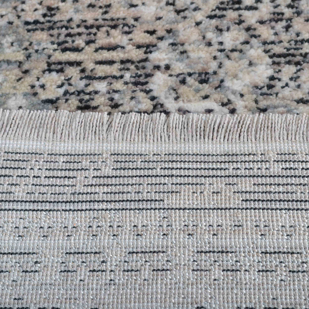 Navika Machine Woven Crossweave Polyester Area Rug