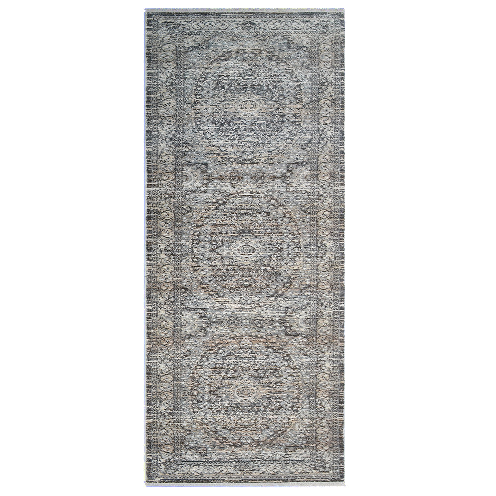 Navika Machine Woven Crossweave Polyester Area Rug